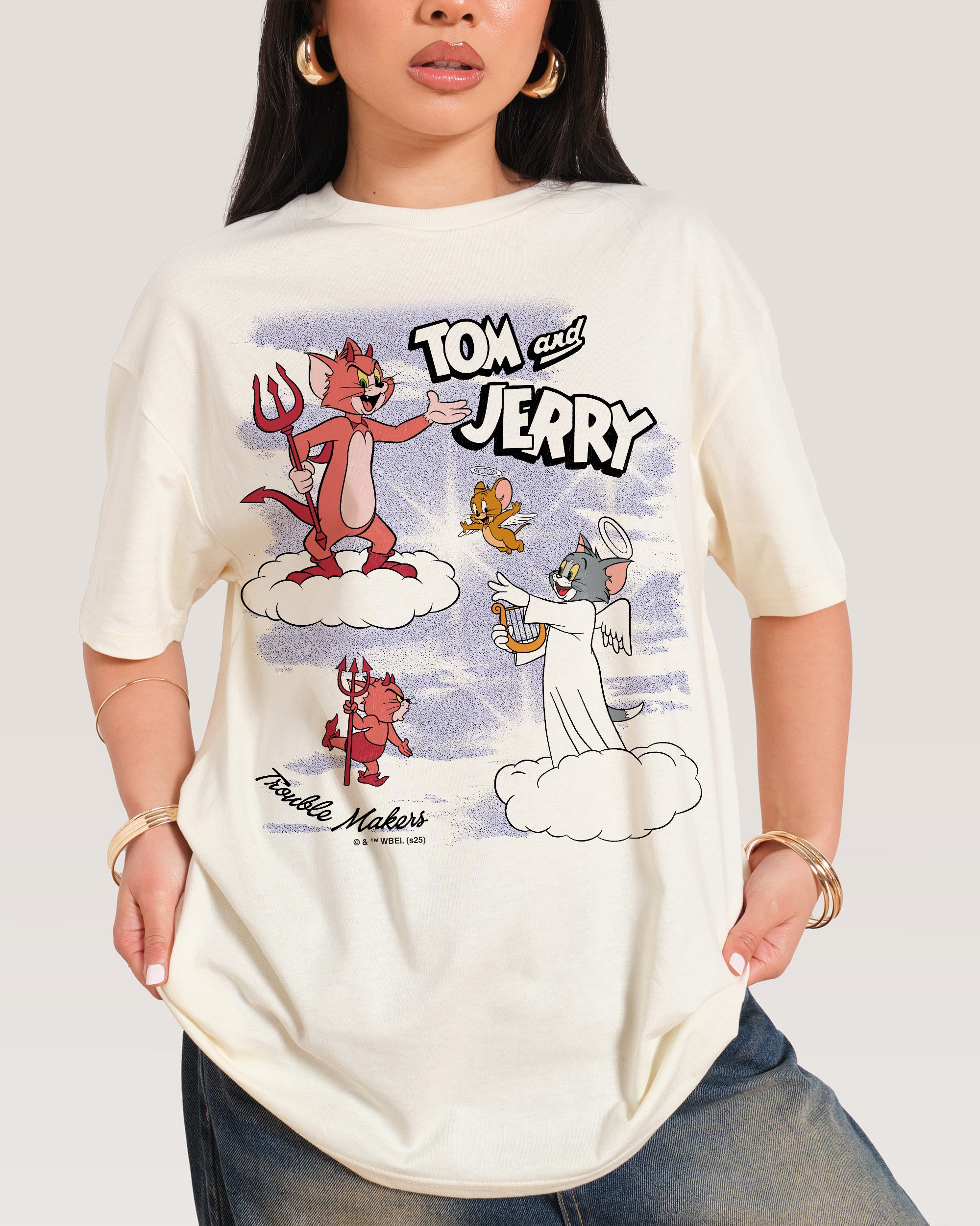 Heaven and Hell Natural T-Shirt