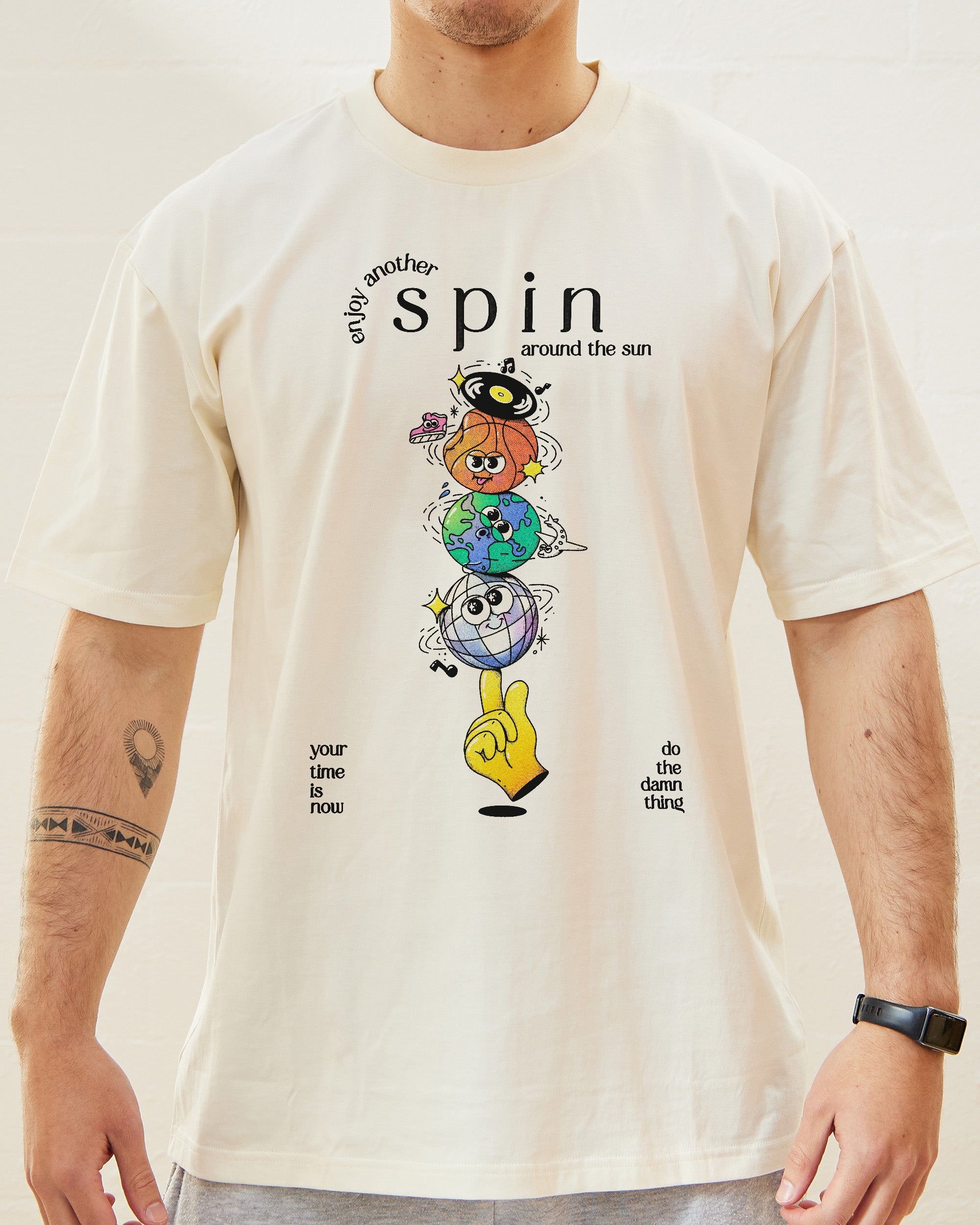 Spin T-Shirt Australia Online Black