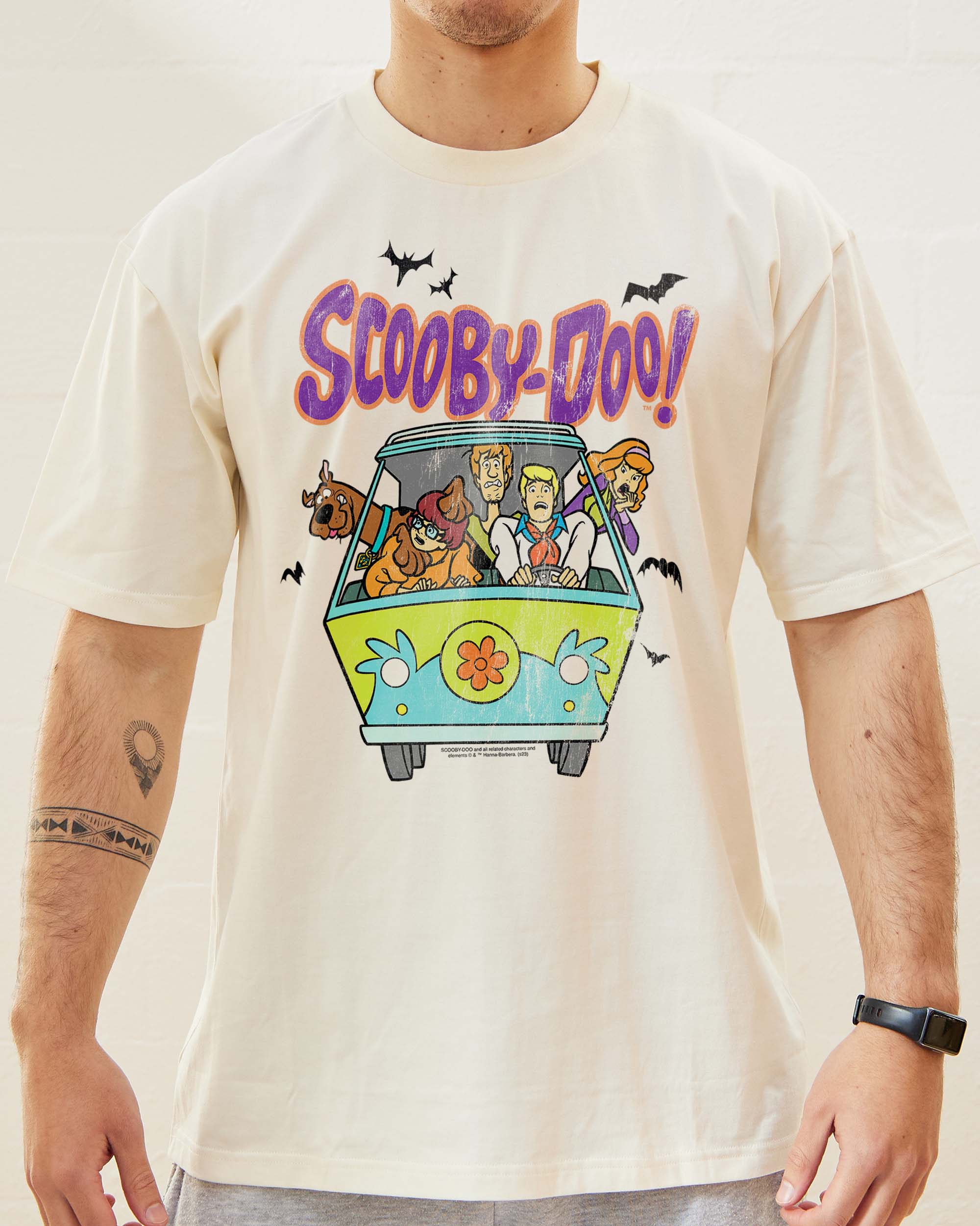 Scooby Doo Bats T-Shirt Australia Online Natural