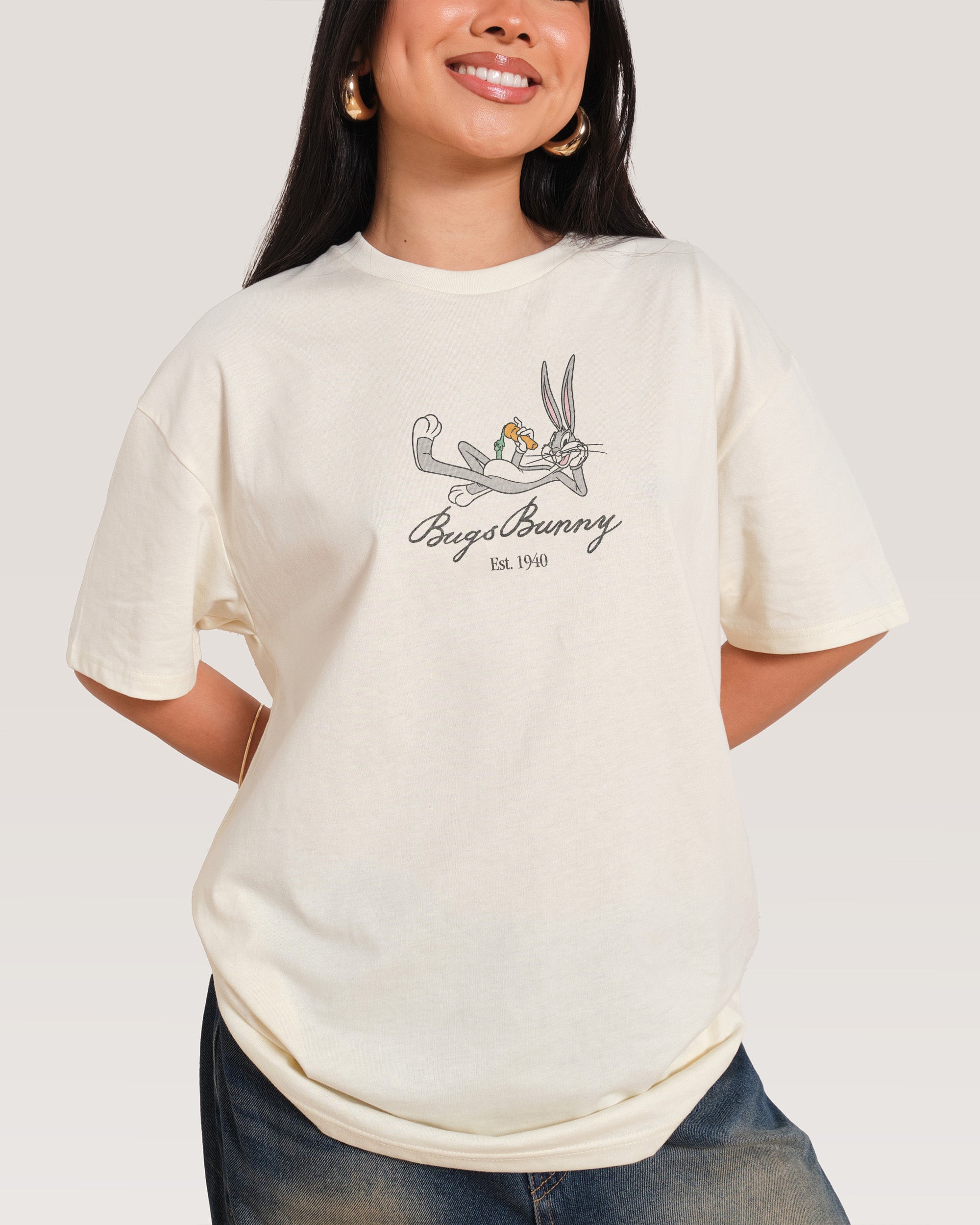 Bugs Bunny Book Crash T-Shirt Australia Threadheads Online
