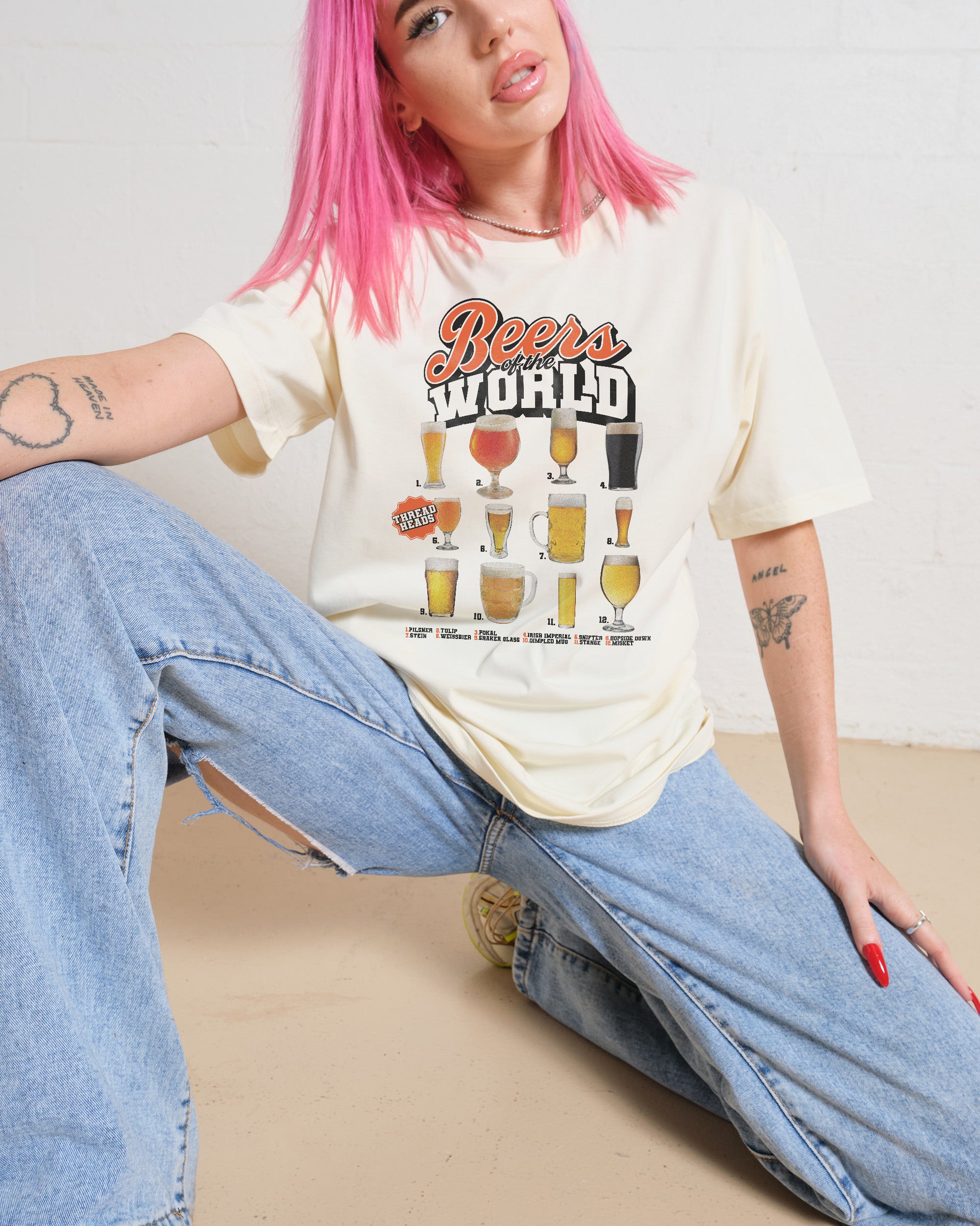 Beers of the World T-Shirt #gender_men's