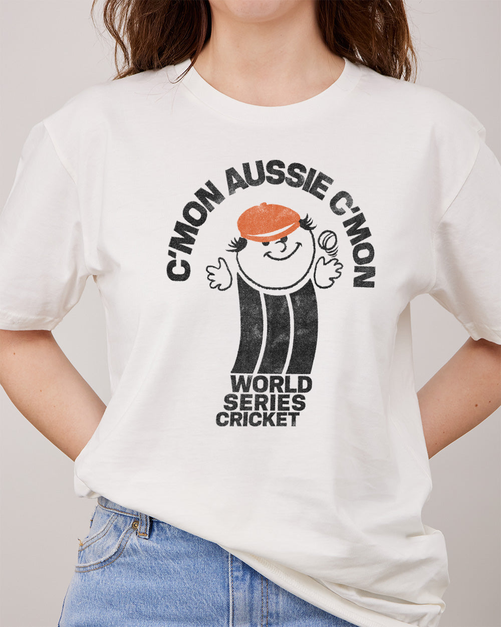 C'mon Aussie C'mon T-Shirt Australia Online #colour_natural