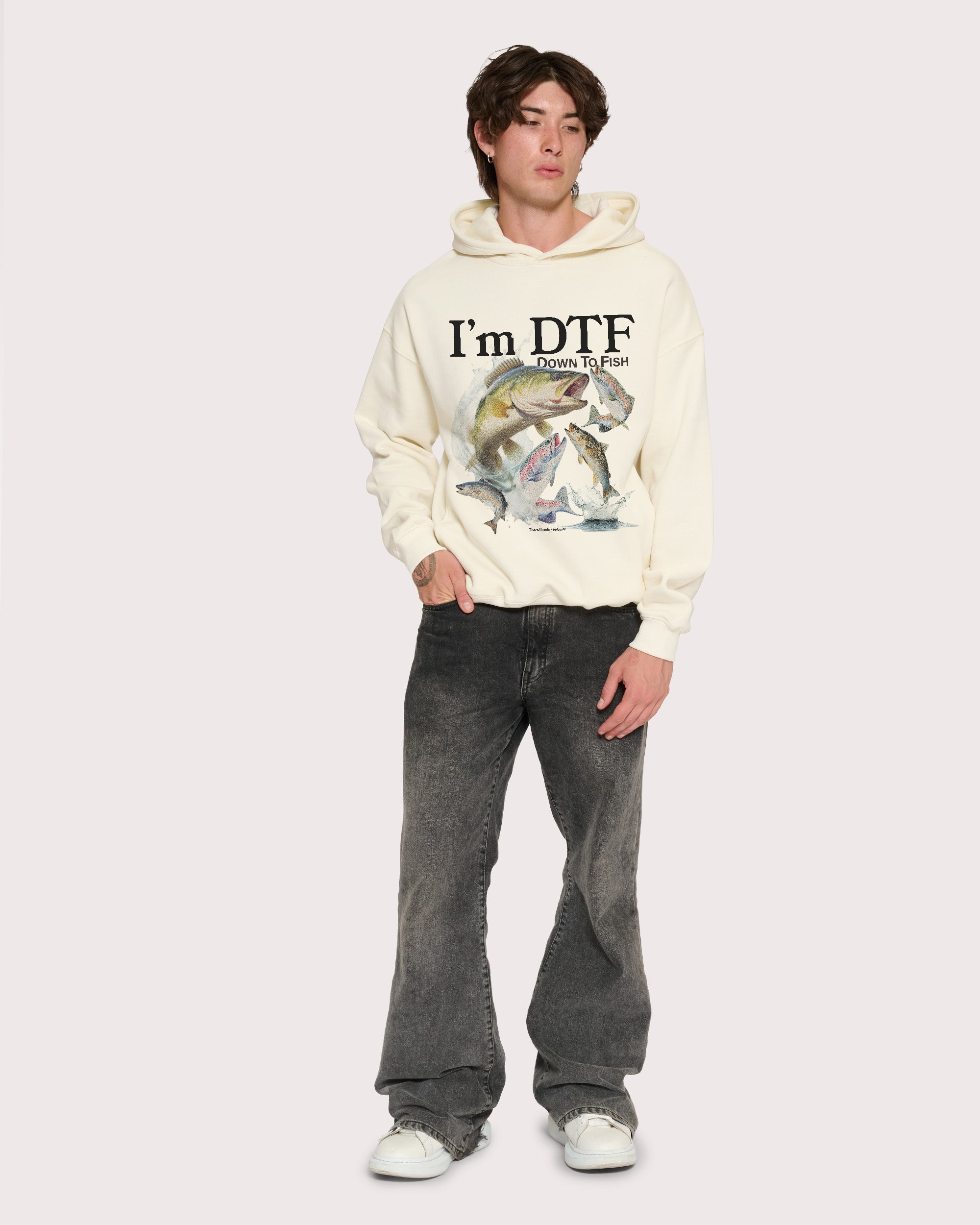 I’m DTF Natural Hoodie