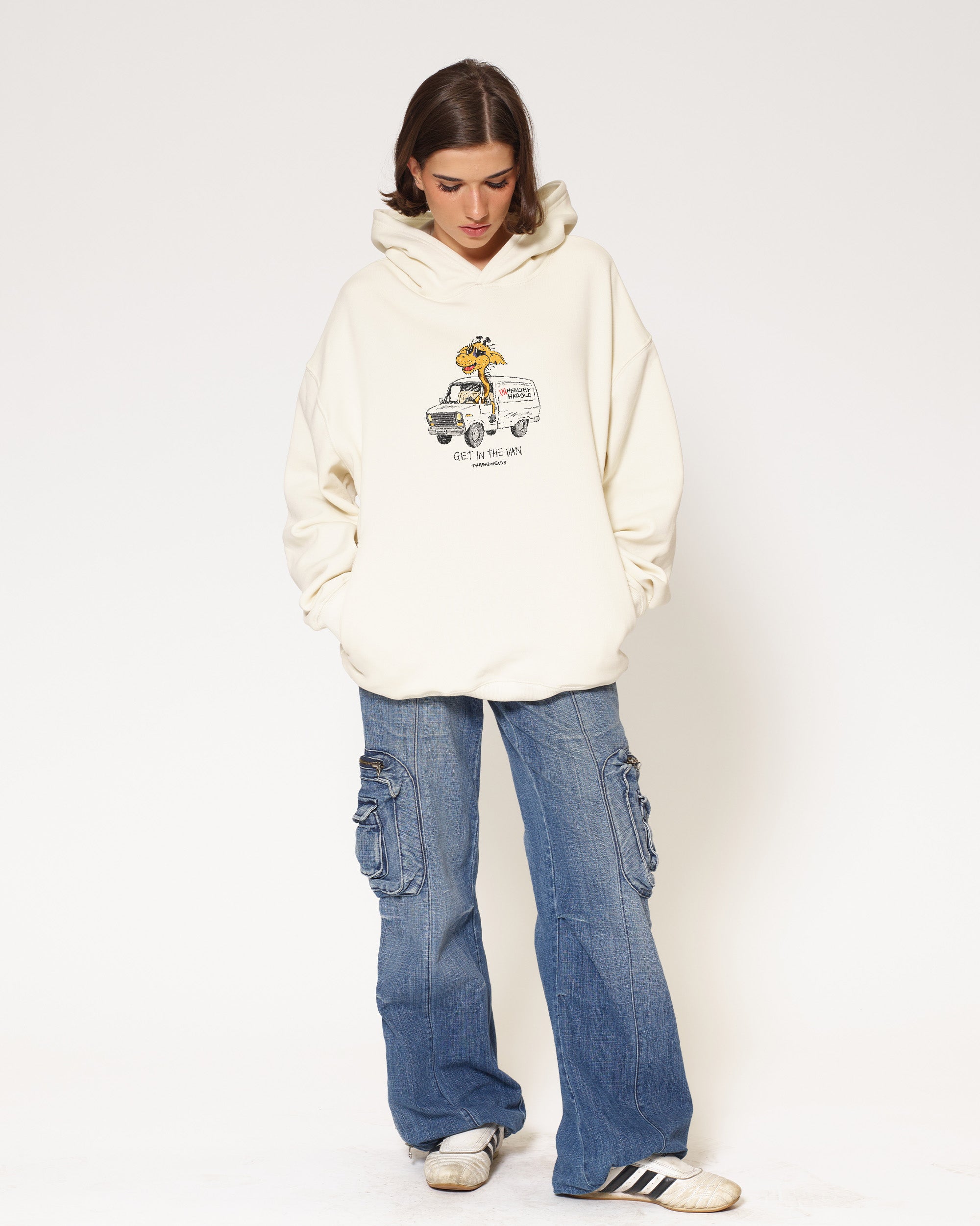 Get in the Van Natural Hoodie