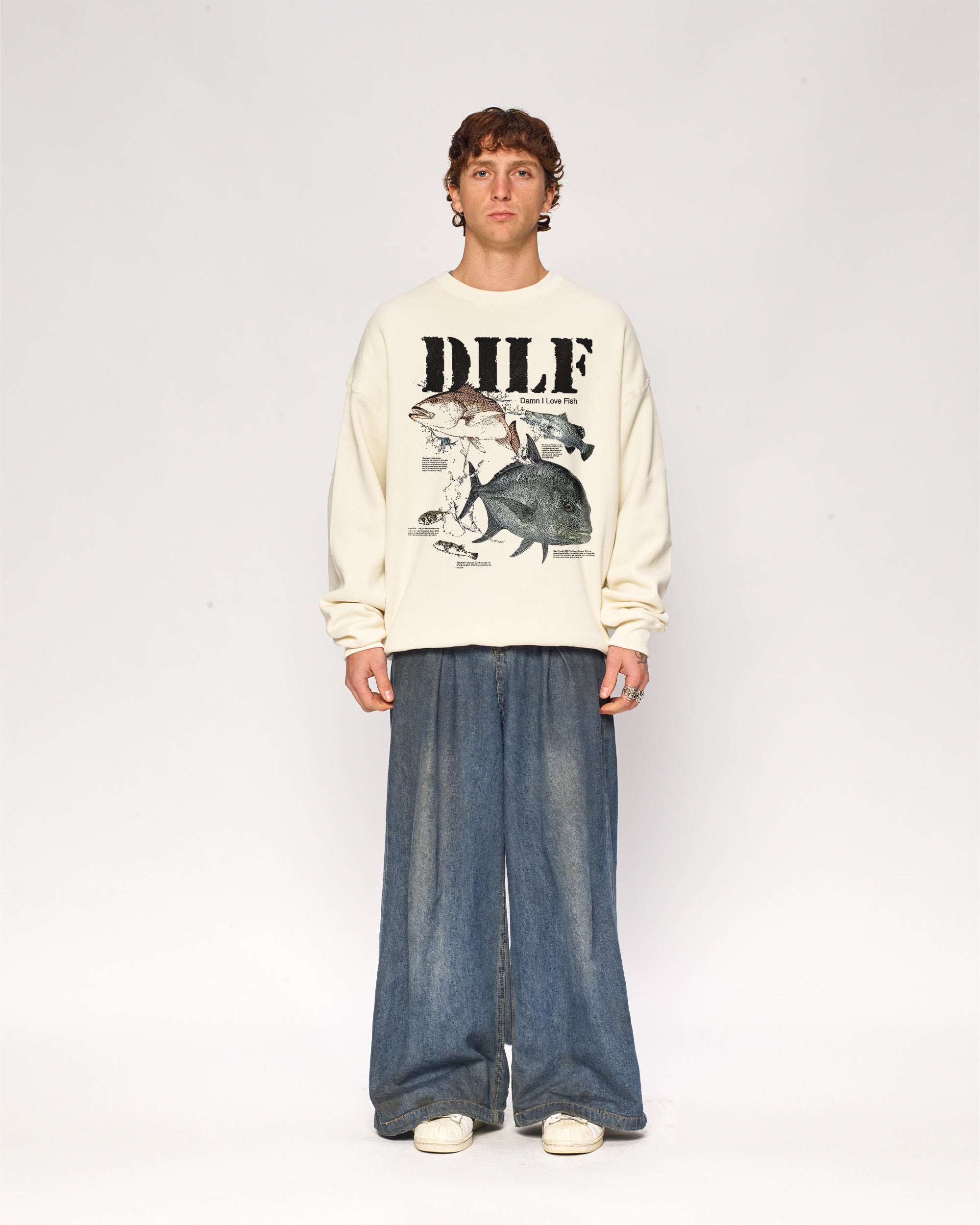 Damn I Love Fish Sweatshirt Threadheads Australia Online