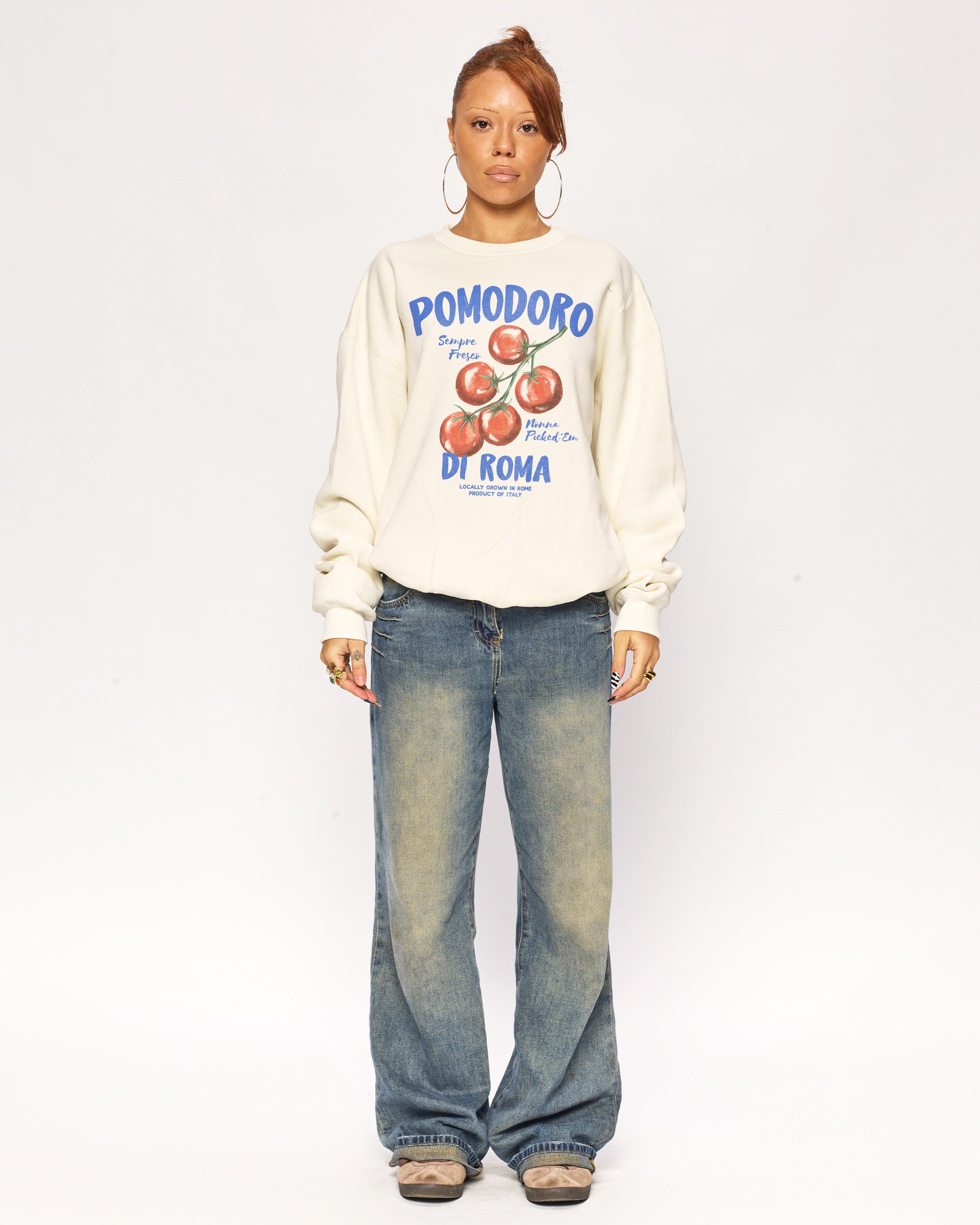 Pomodoro Di Roma Sweatshirt Threadheads Australia Online