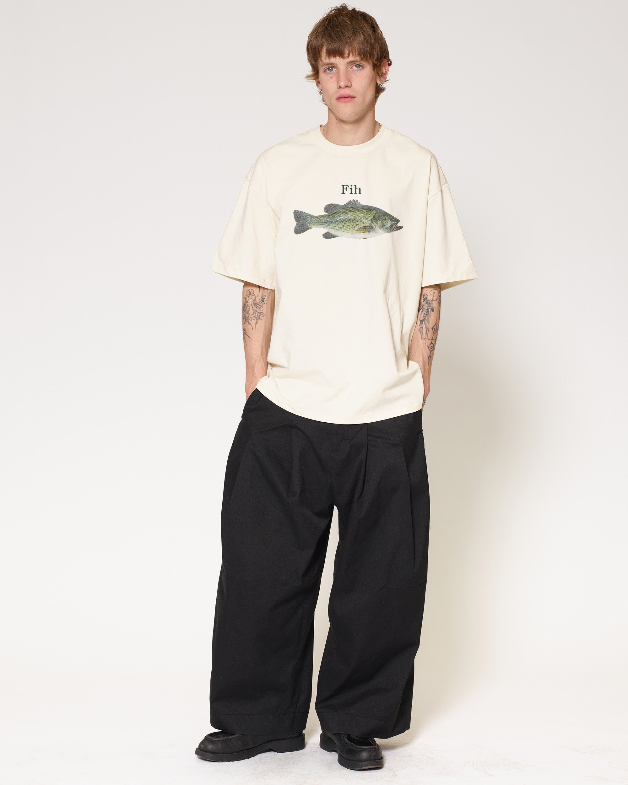Fih Natural Oversized Tee