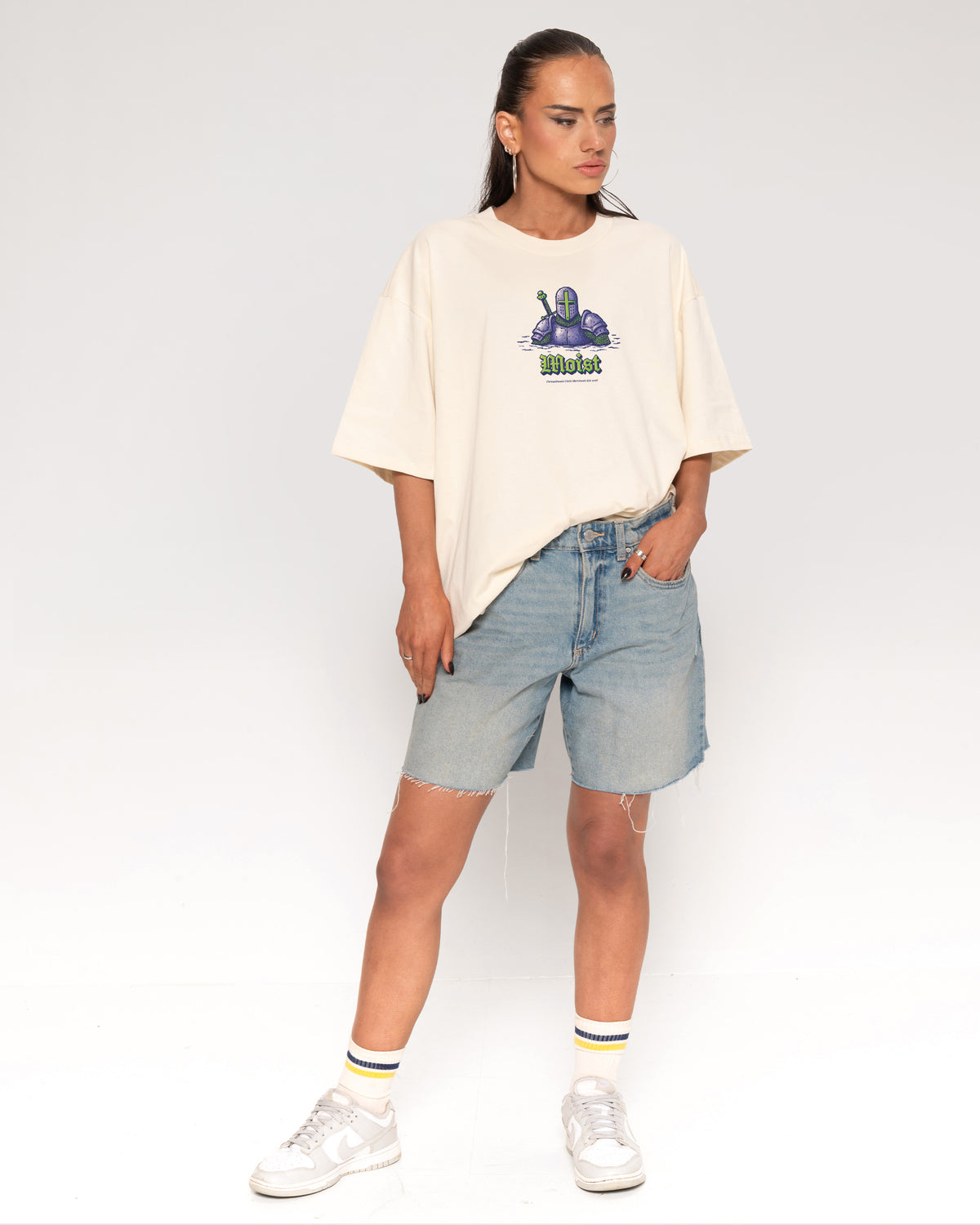 Moist Knight Oversized Tee