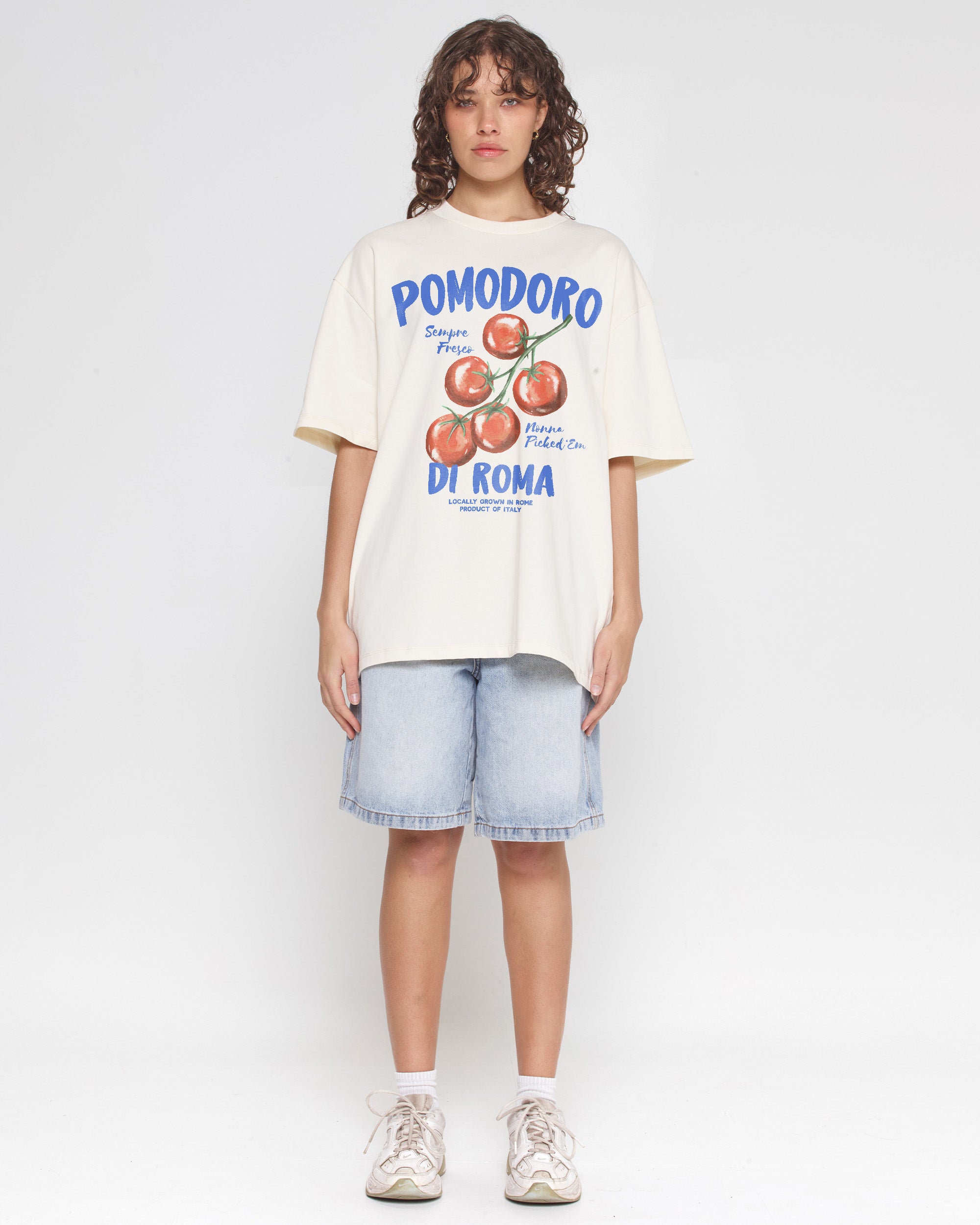 Pomodoro Di Roma Oversized Tee Threadheads Australia Online