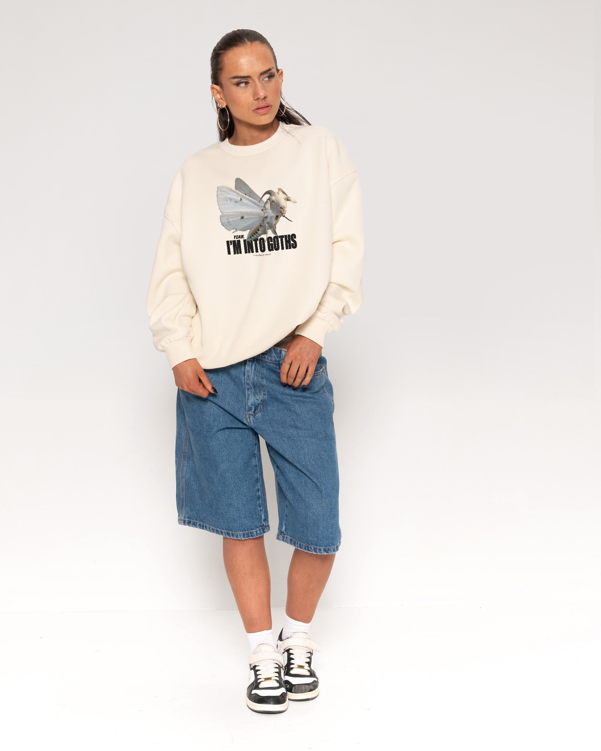 I’m Into Goths Natural Sweatshirt