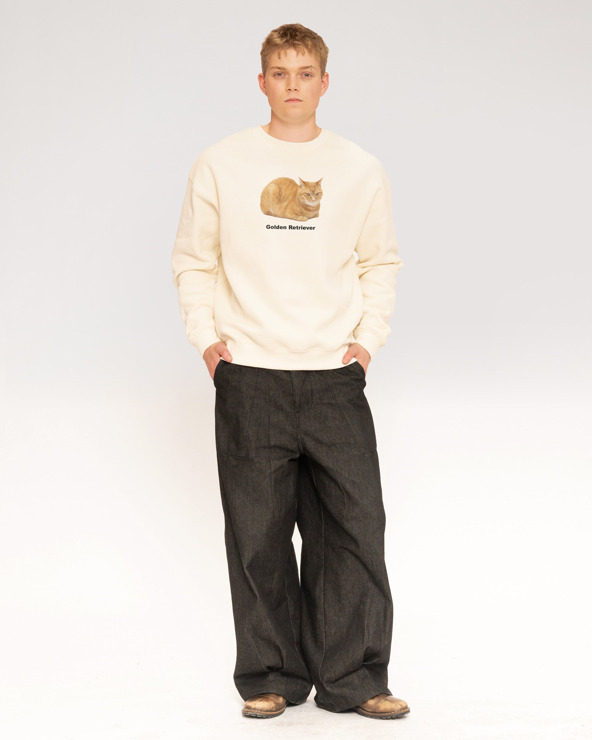 Golden Retriever Natural Sweatshirt