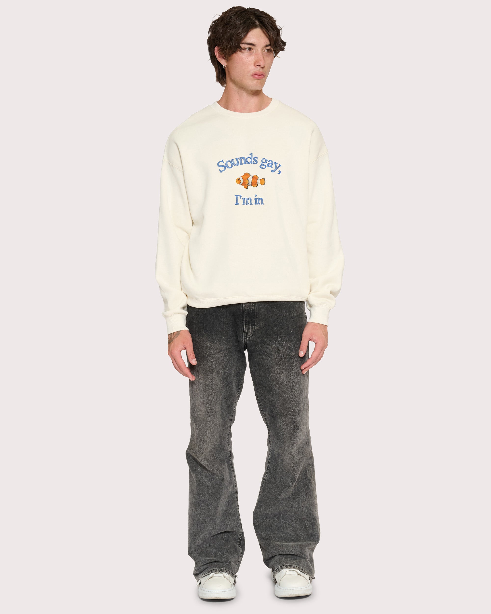 Sounds Gay, I'm In Natural Sweatshirt
