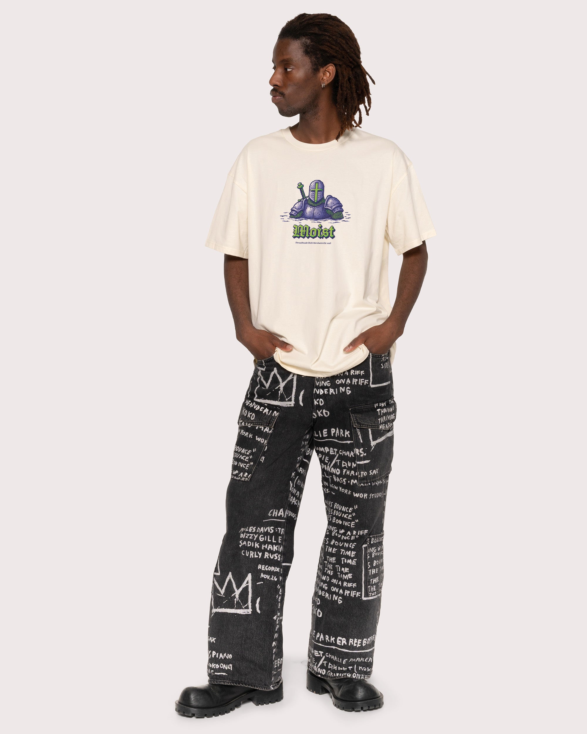 Moist Knight Natural T-Shirt