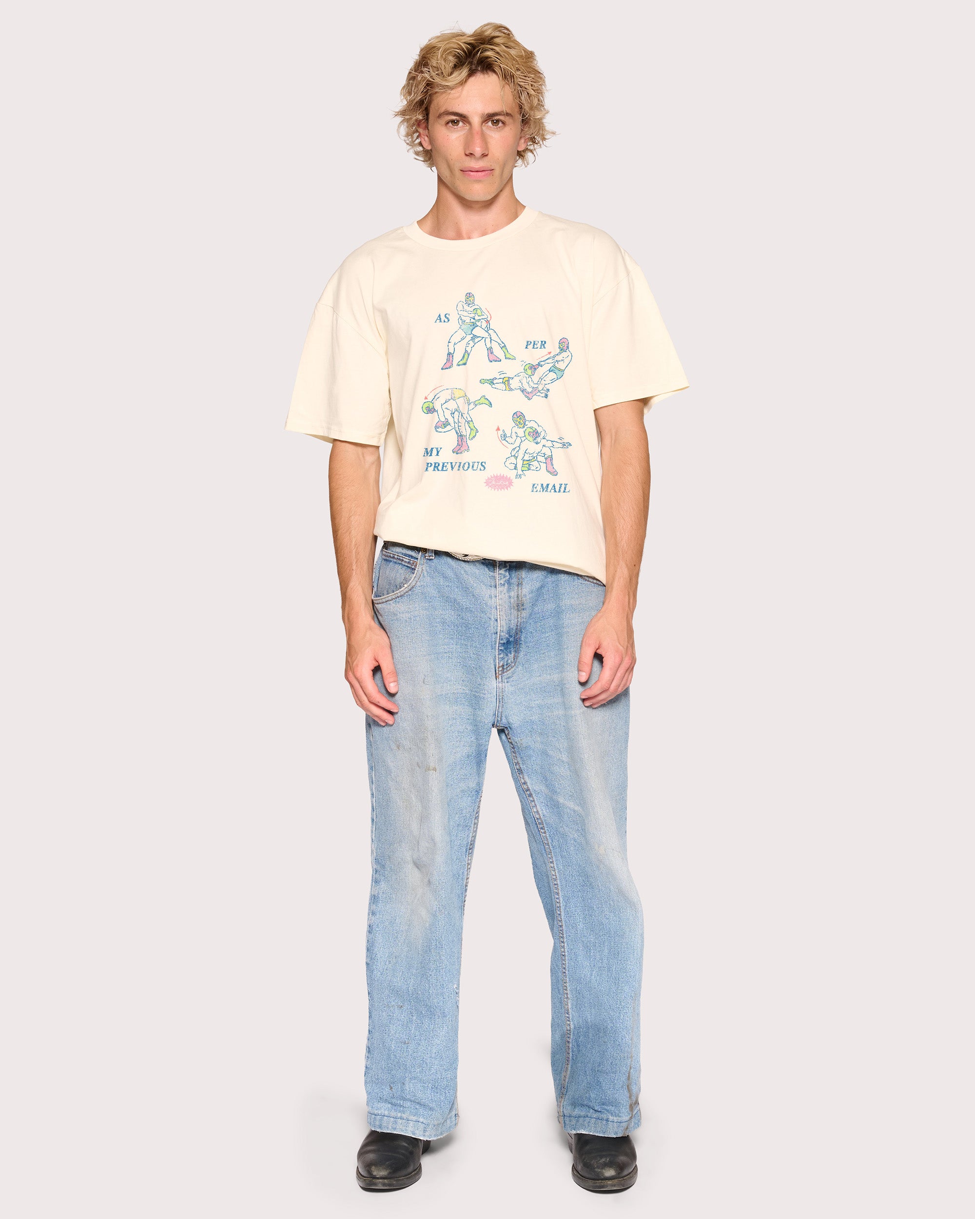 As Per My Last Email Natural T-Shirt