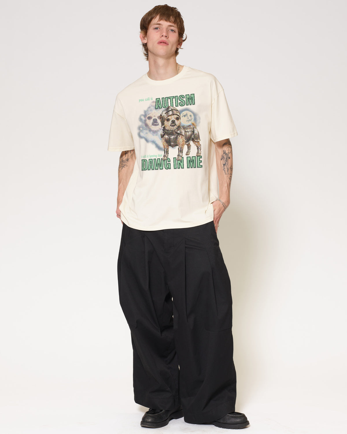 Dawg in Me Natural T-Shirt