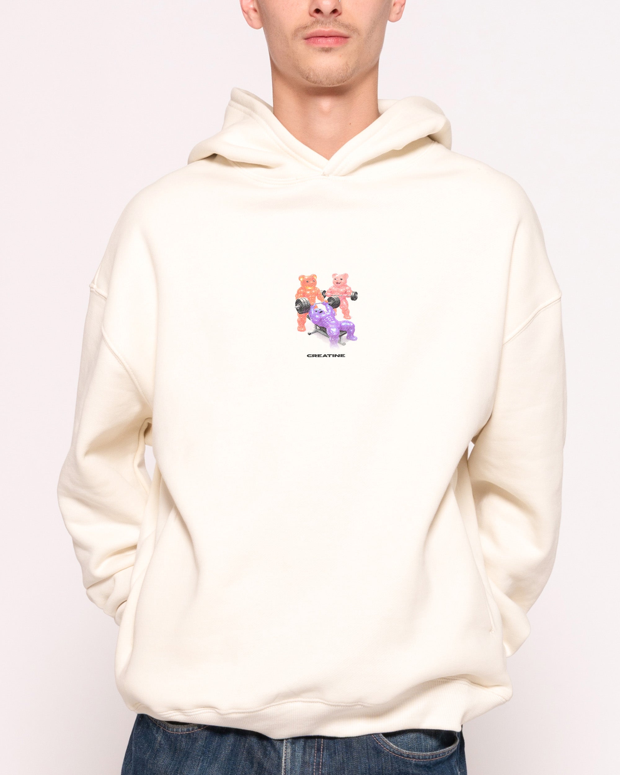 Creatine Gummies Natural Hoodie