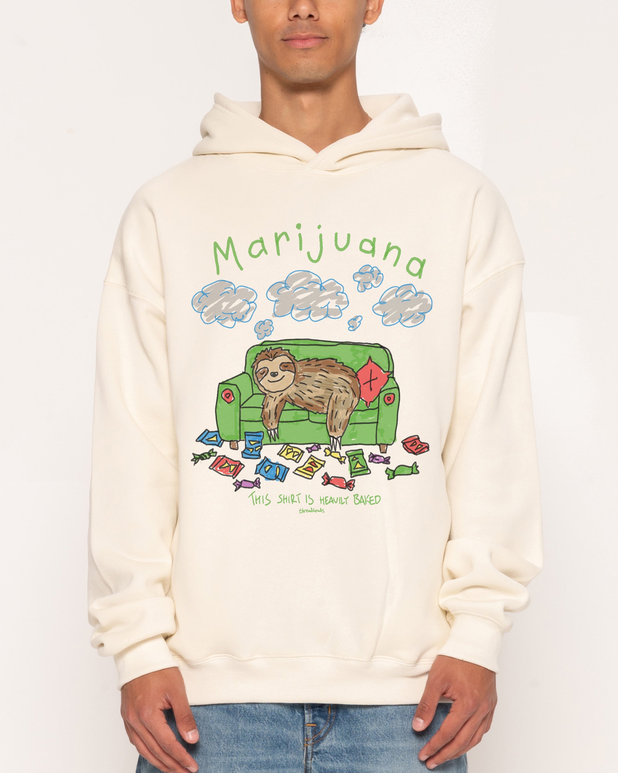Marijuana Natural Hoodie