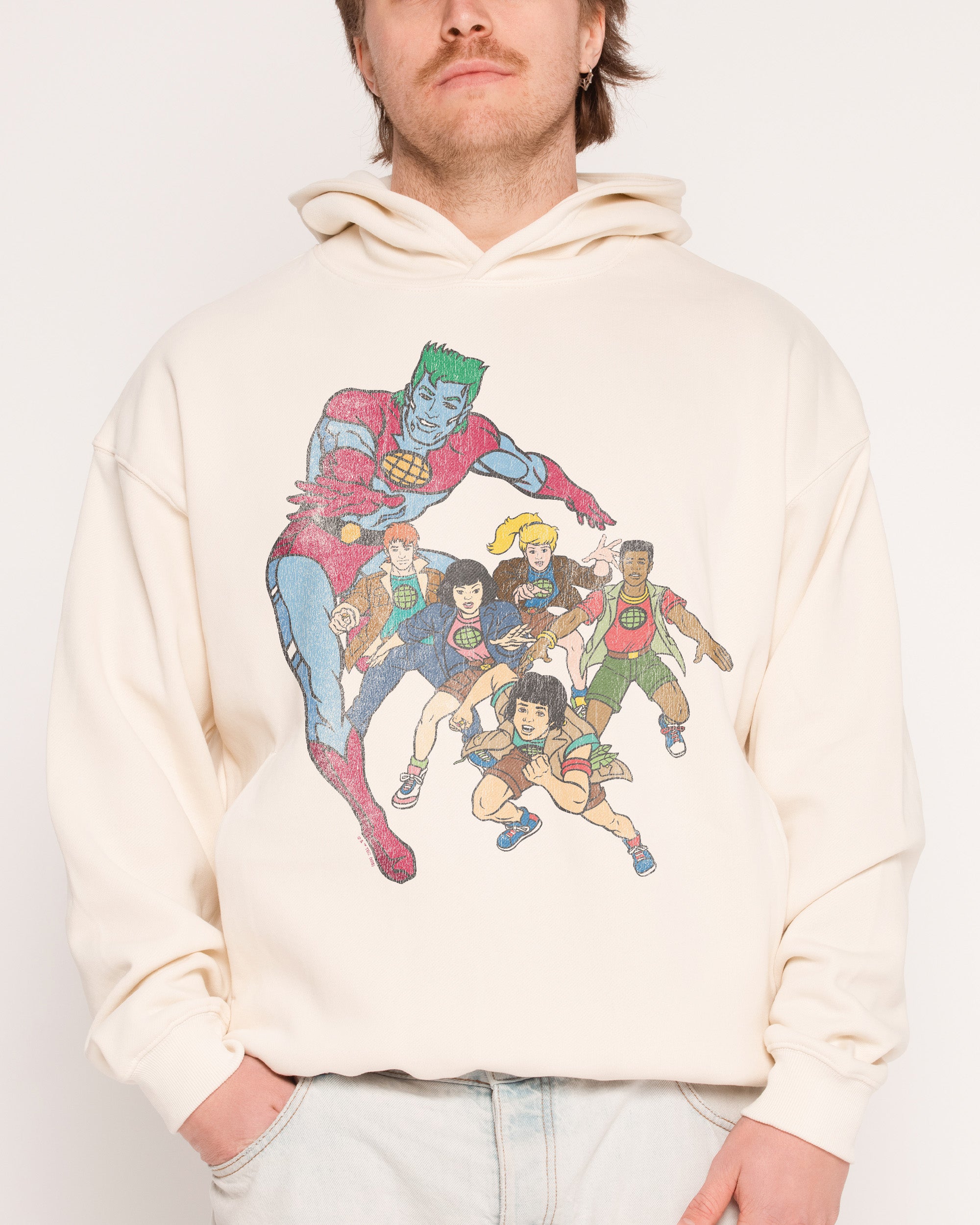 Vintage Captain Planet Natural Hoodie
