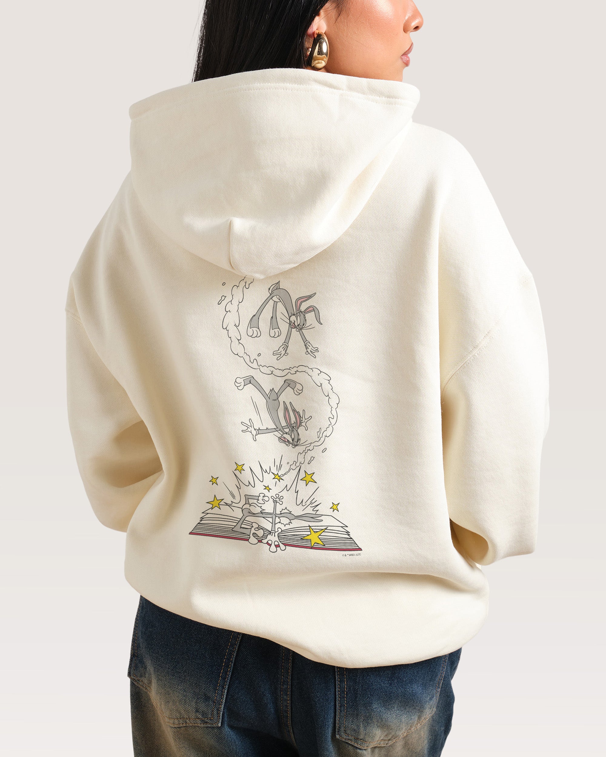 Bugs Bunny Book Crash Hoodie Australia Threadheads Online