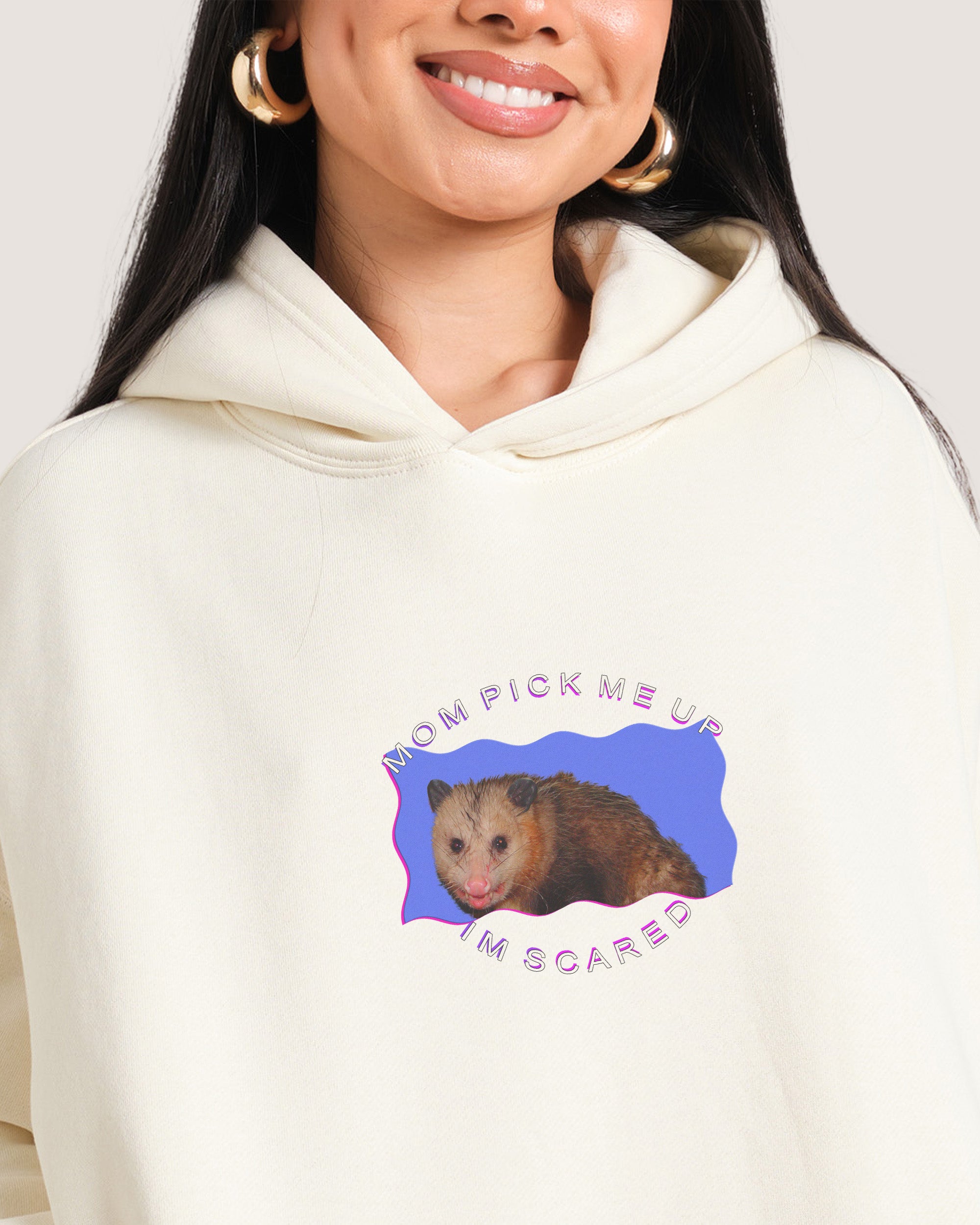 Pick Me Up Natural Hoodie
