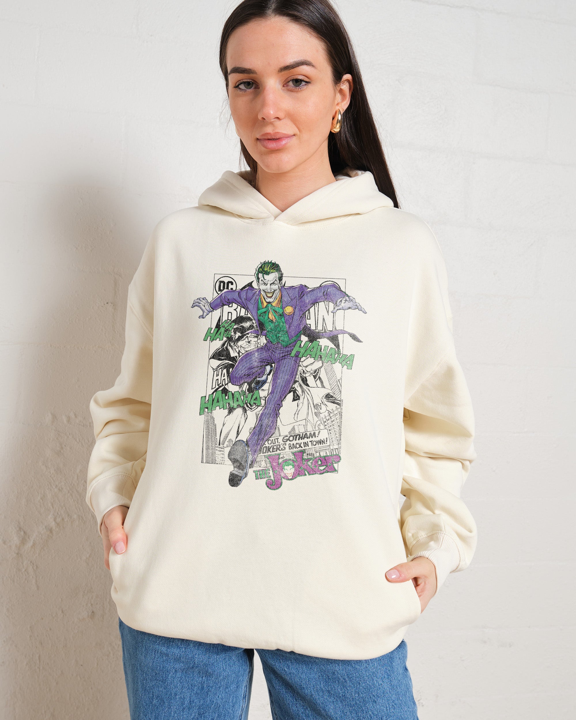 The Joker Hoodie Official DC Merch