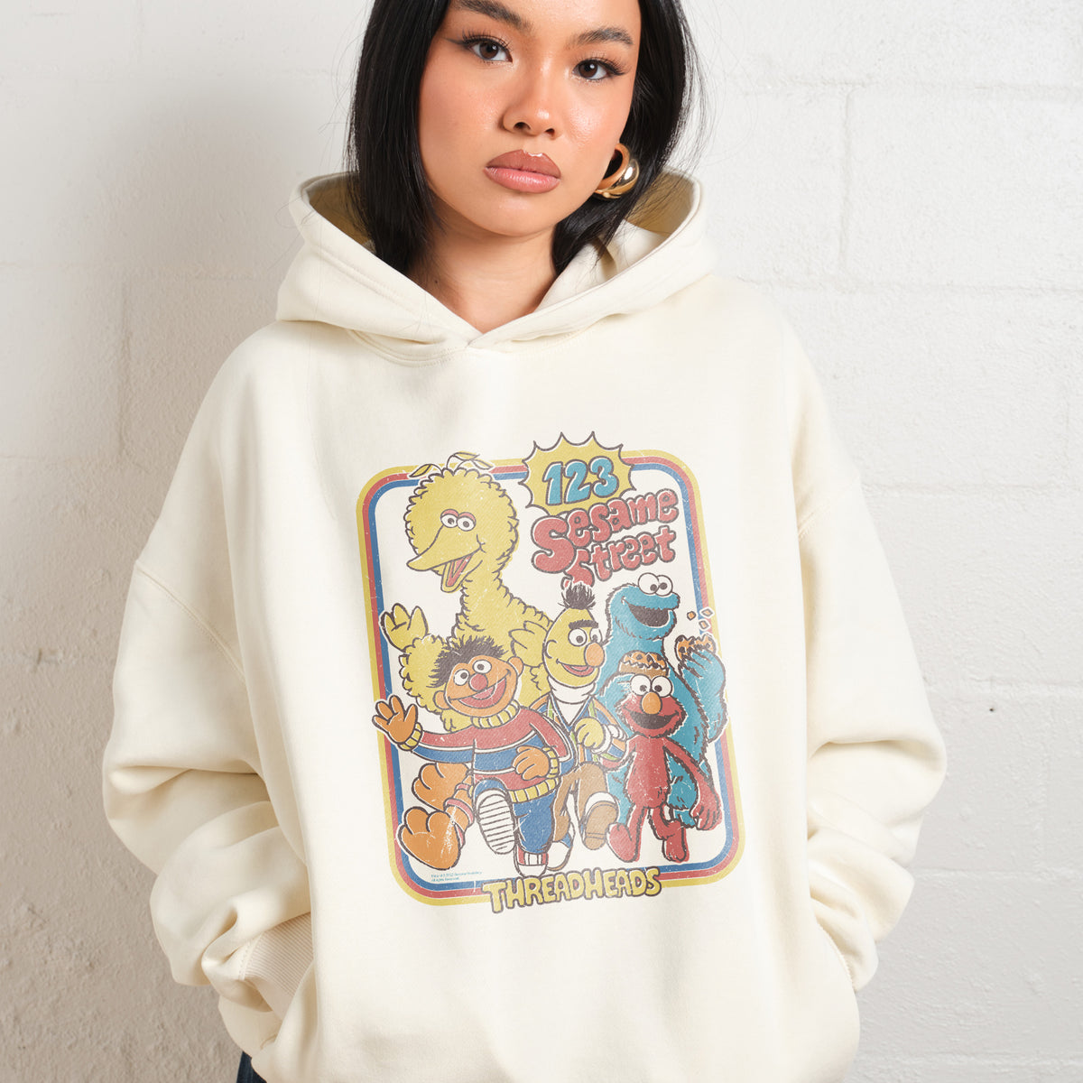 貴重】muro x sesami street hoodie M | ヤマダウェブコム