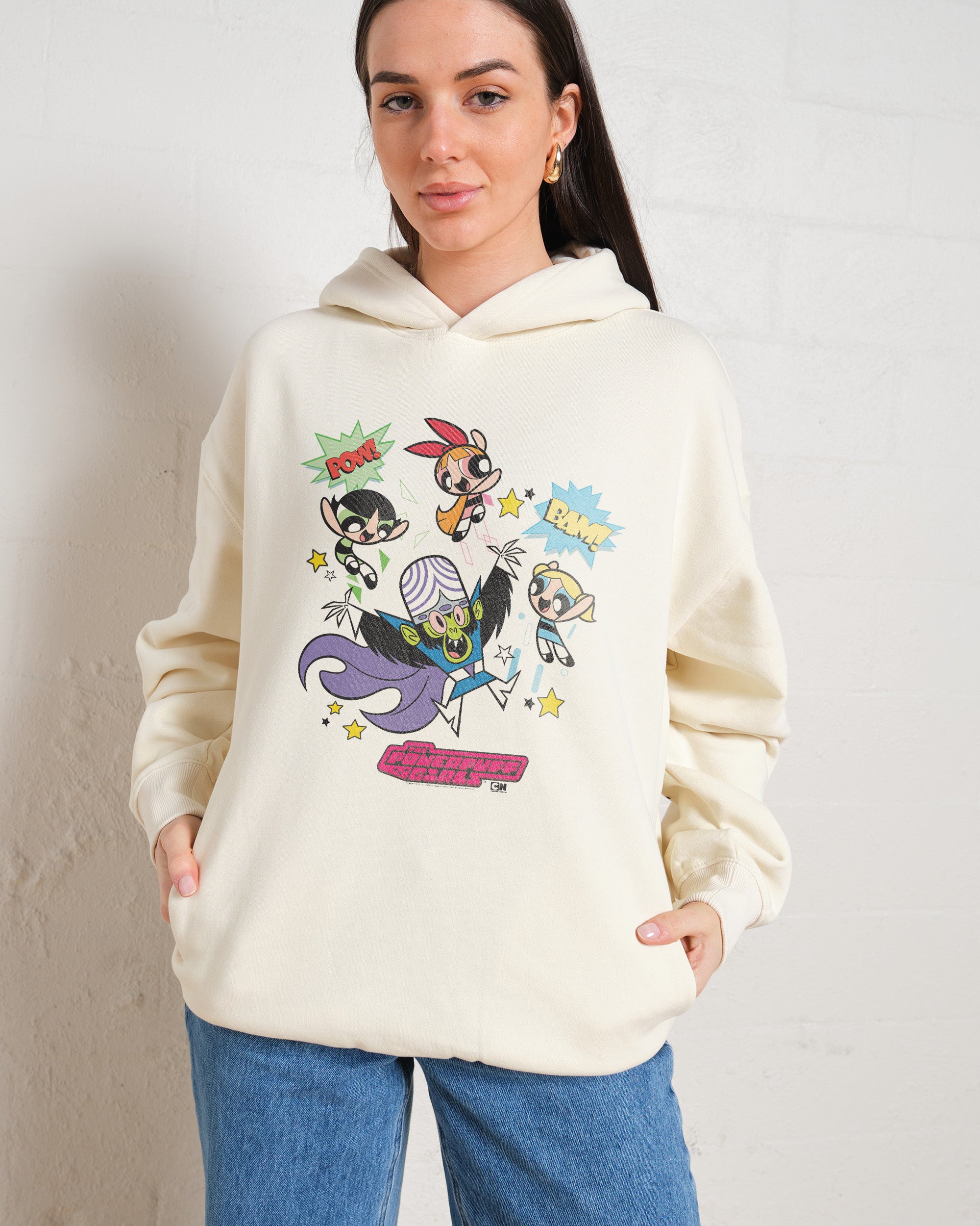 Embroidered hoodie, hotsell Embroidery, Powerpuff Girls,Gift for her