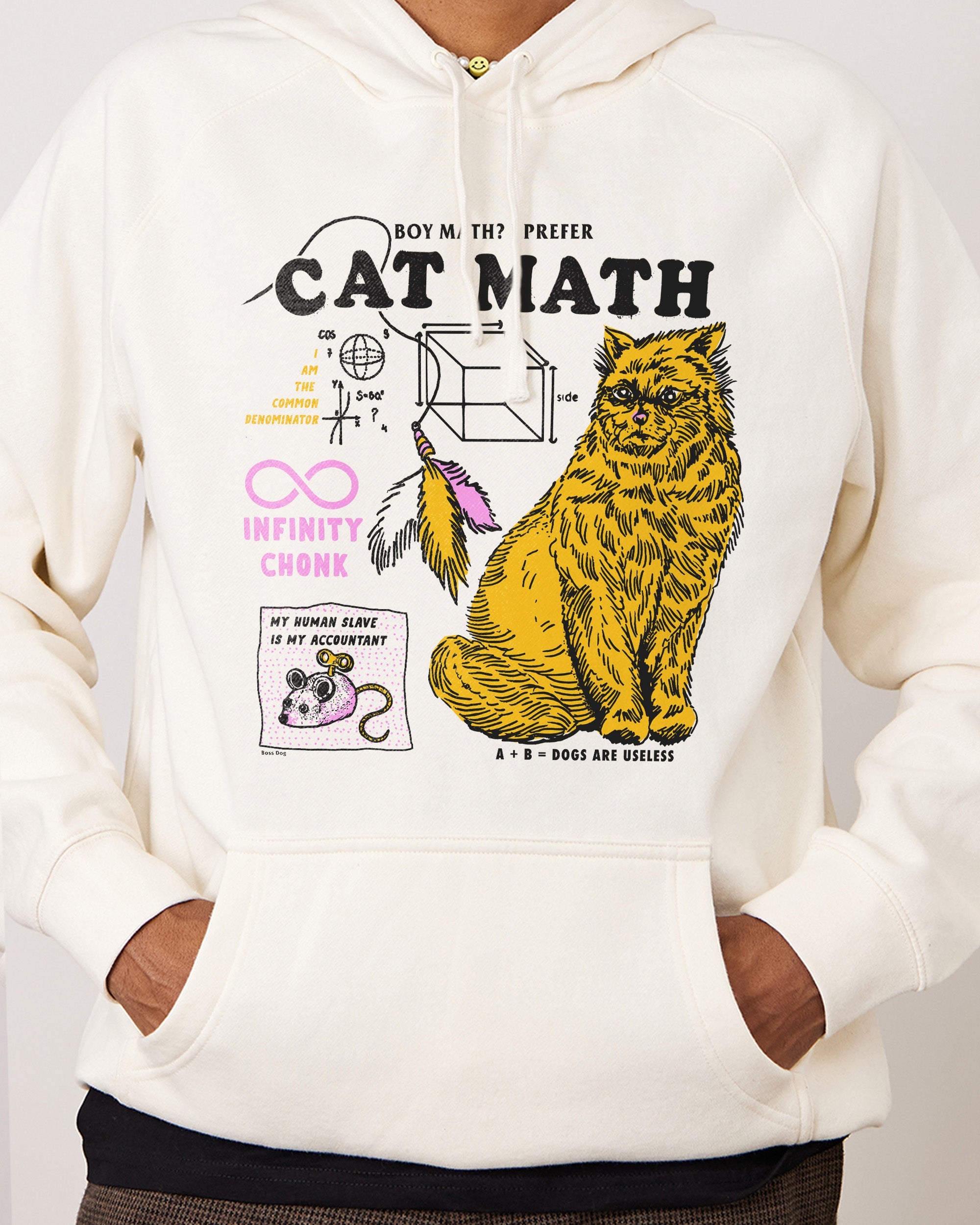 Cat Math Hoodie Australia Online Natural