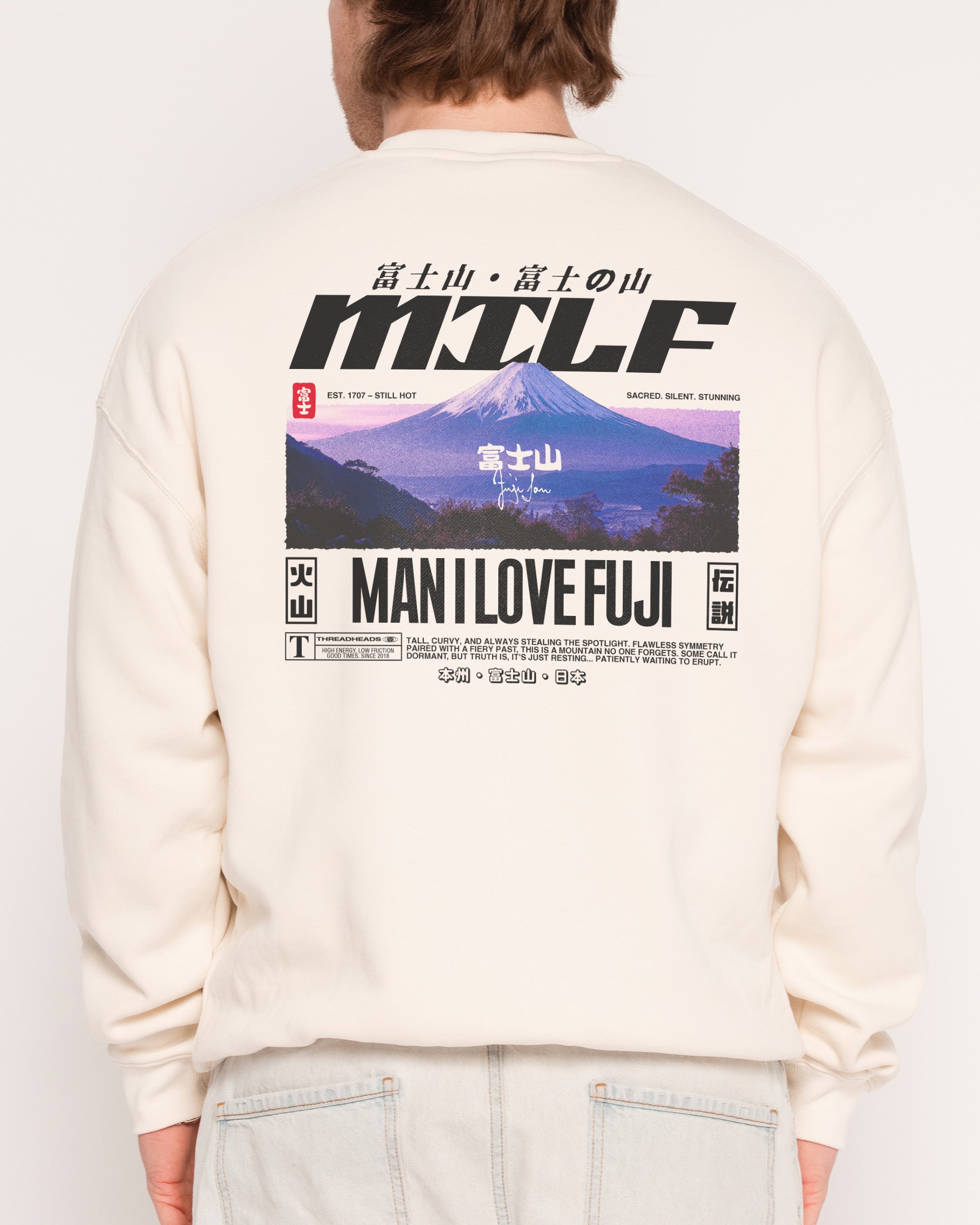 MILF Fuji Natural Sweatshirt