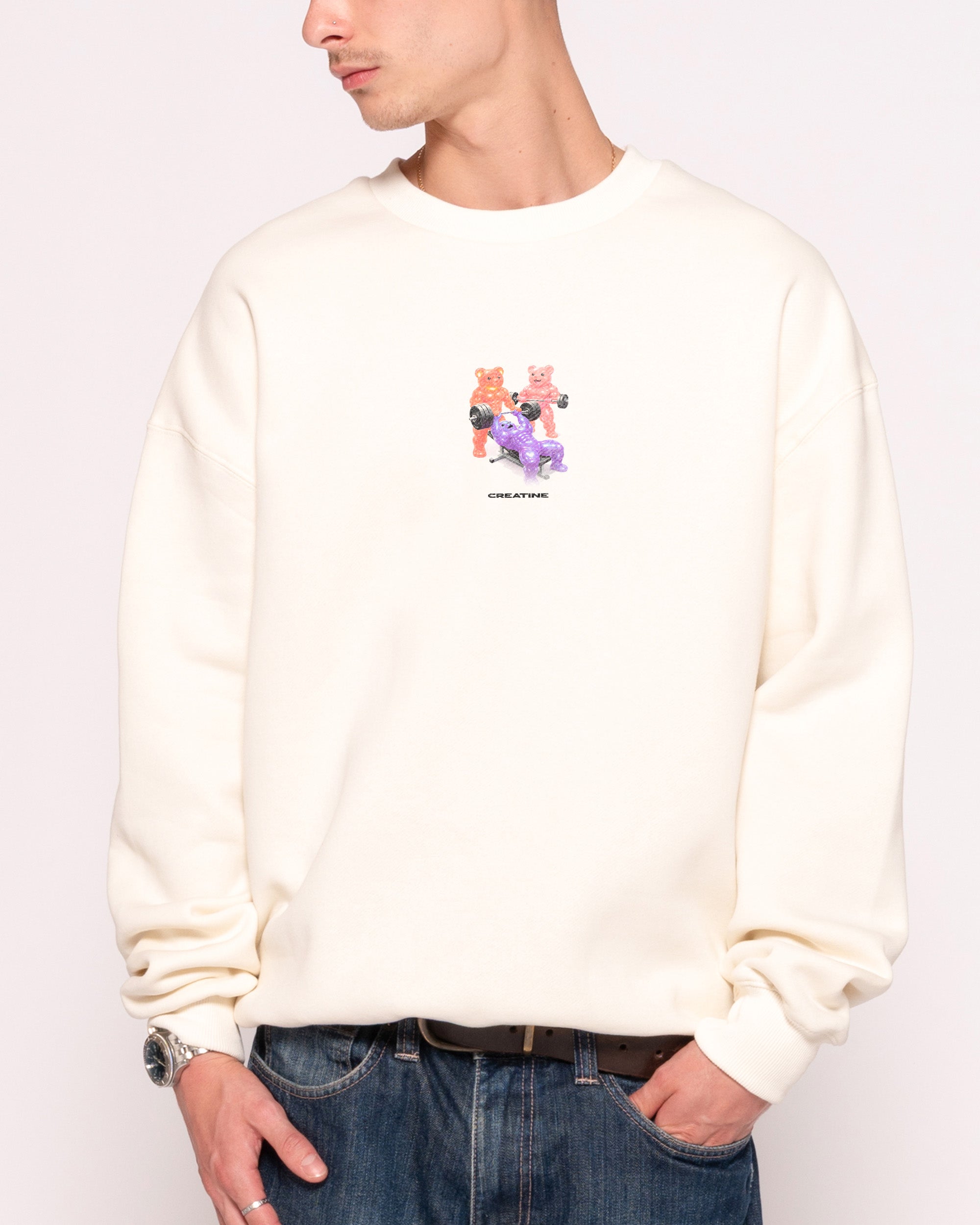 Creatine Gummies Natural Sweatshirt