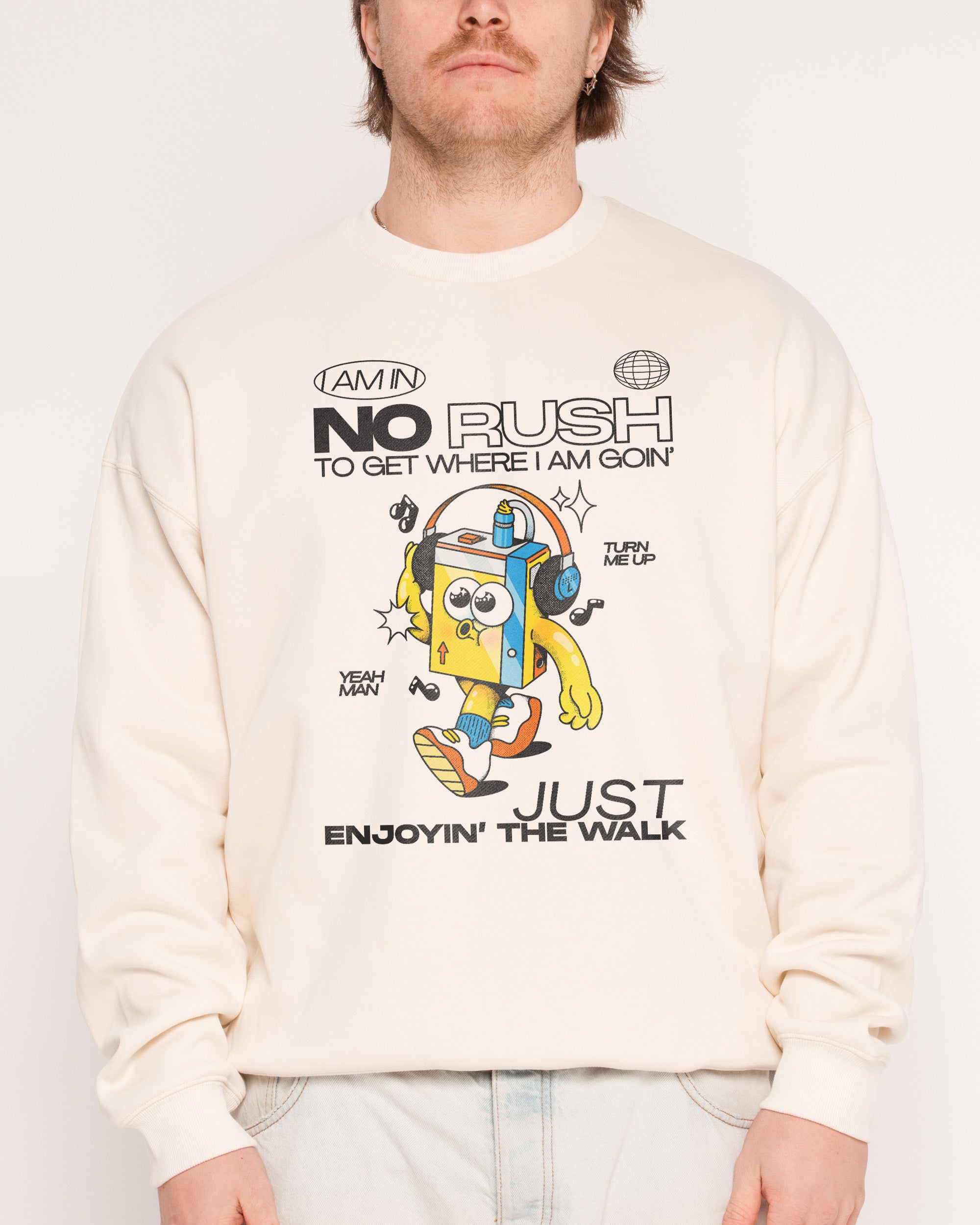 No Rush Natural Sweatshirt