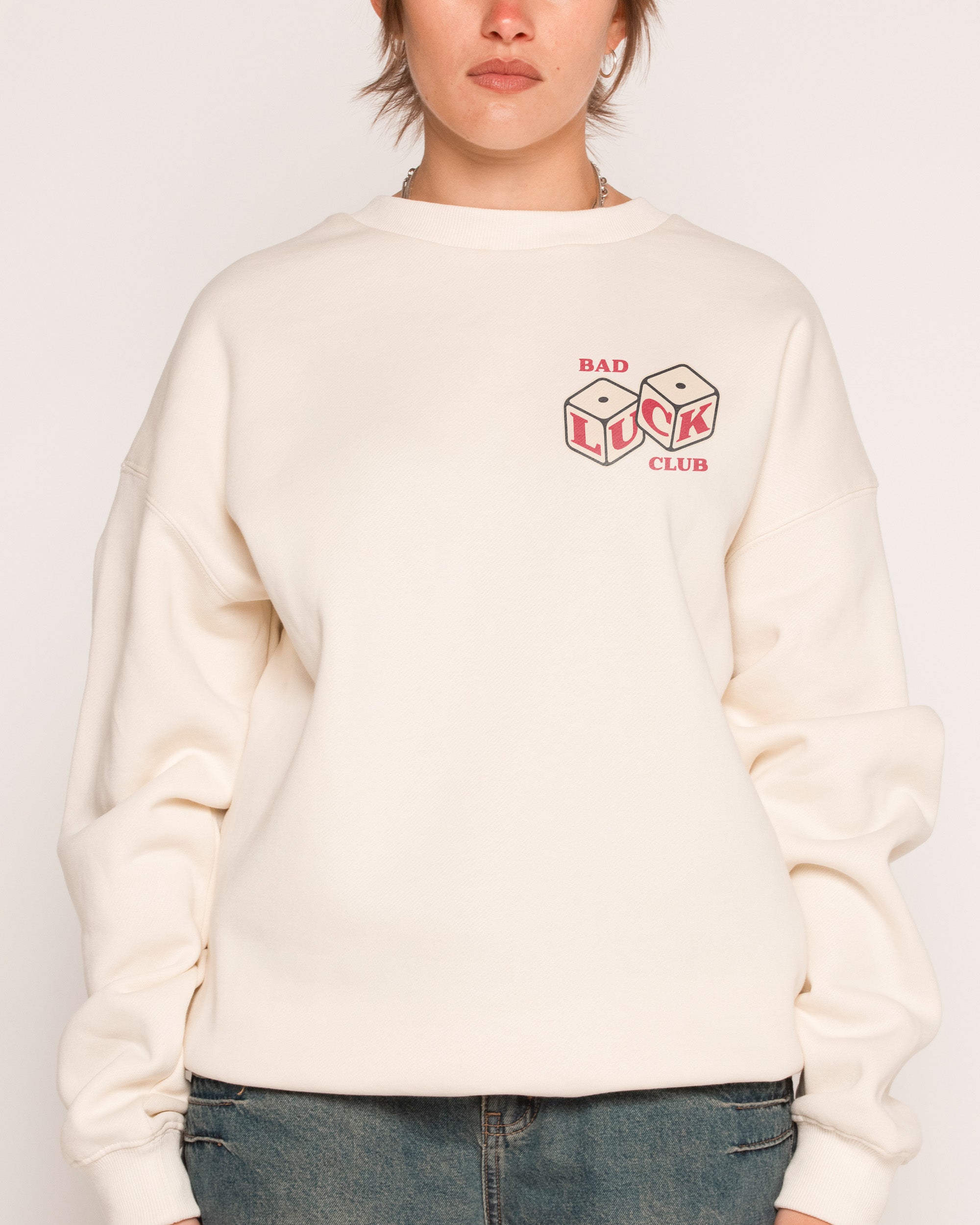 Bad Luck Club Natural Sweatshirt