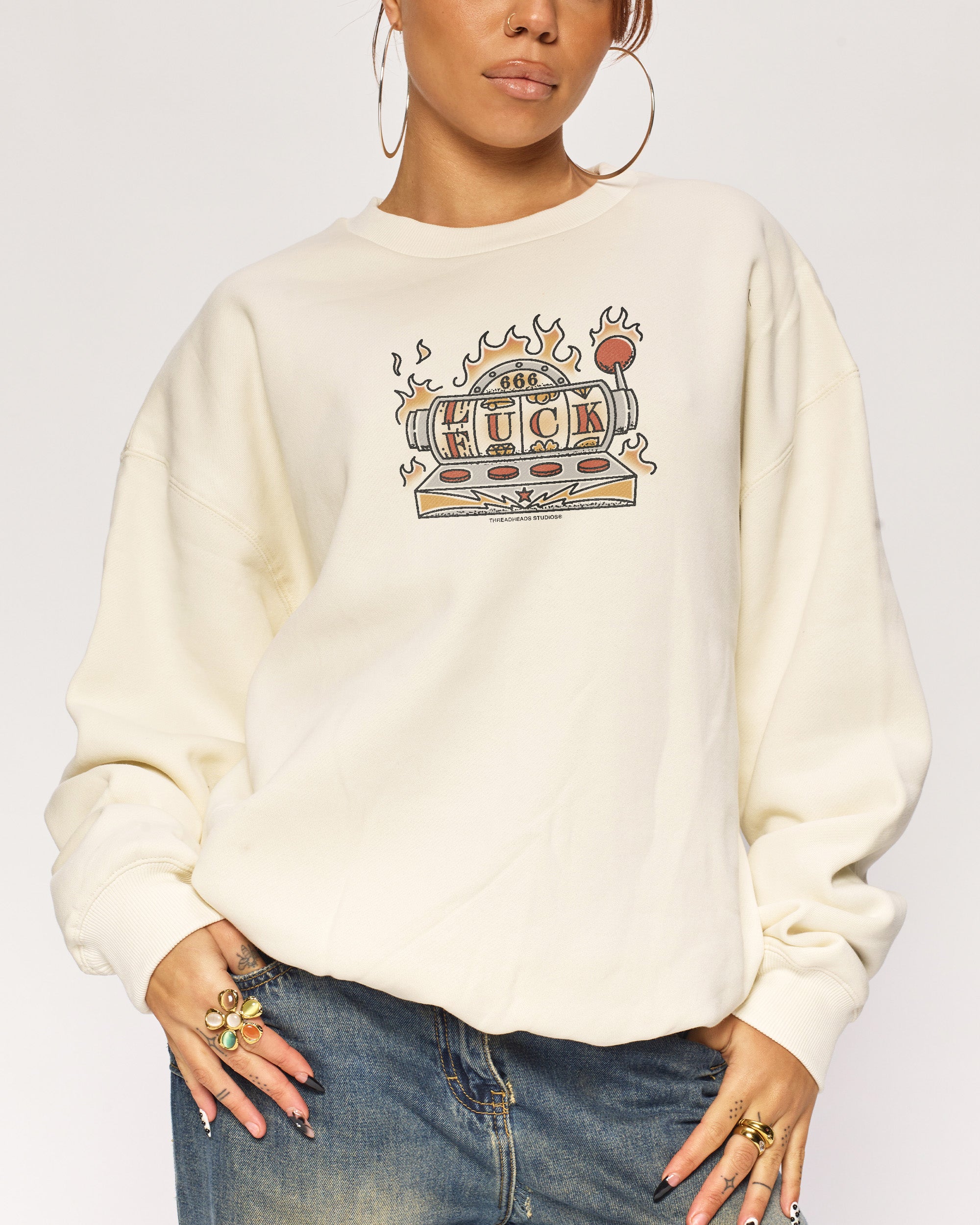 Lucky Slots Sweatshirt Australia Threadheads Online