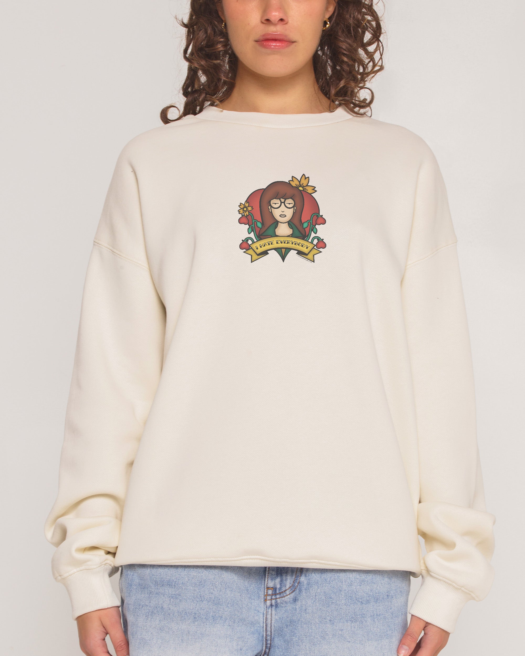 I Hate Everything Natural Sweatshirt