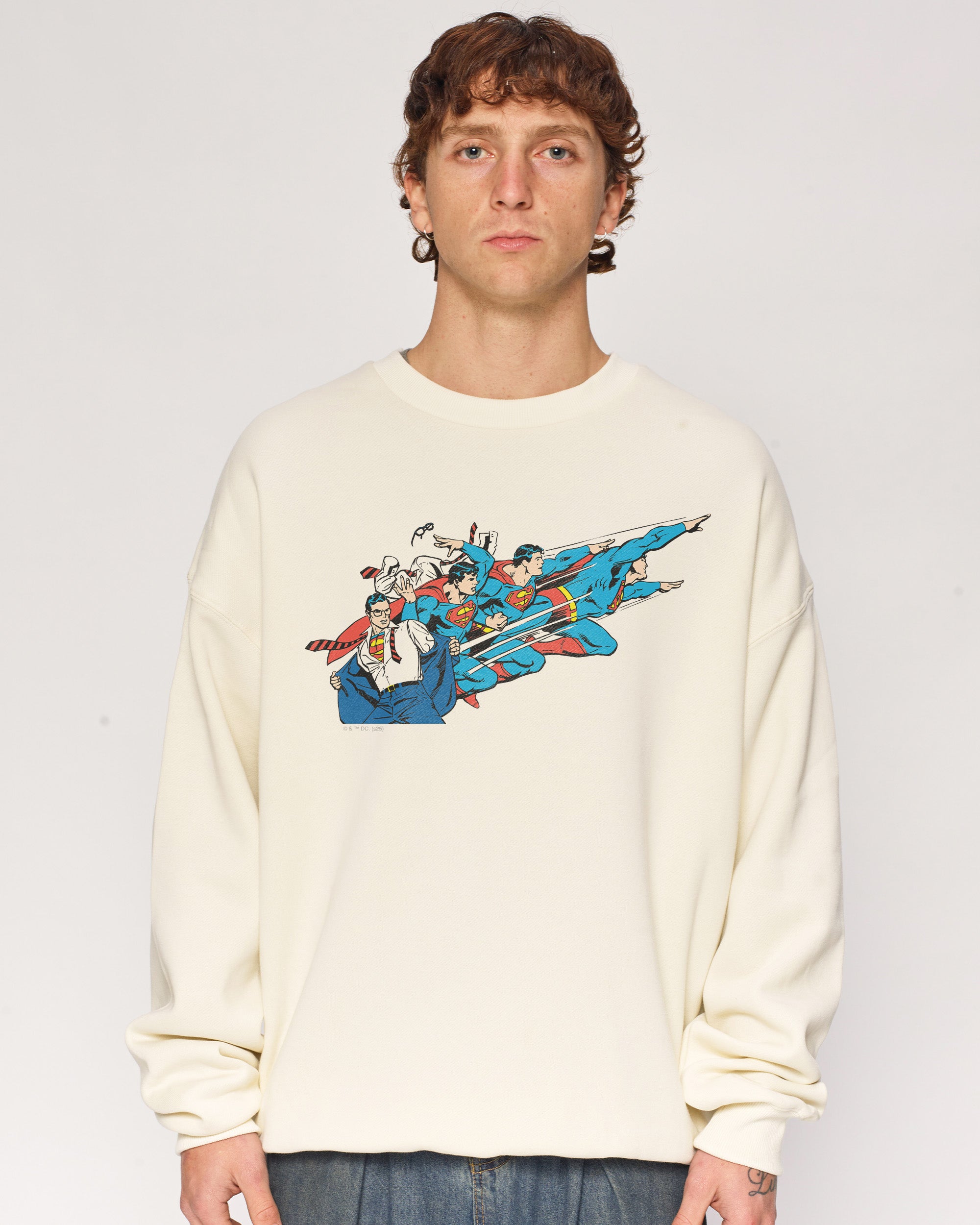 Superman Flying Sweatshirt Threadheads Australia Online