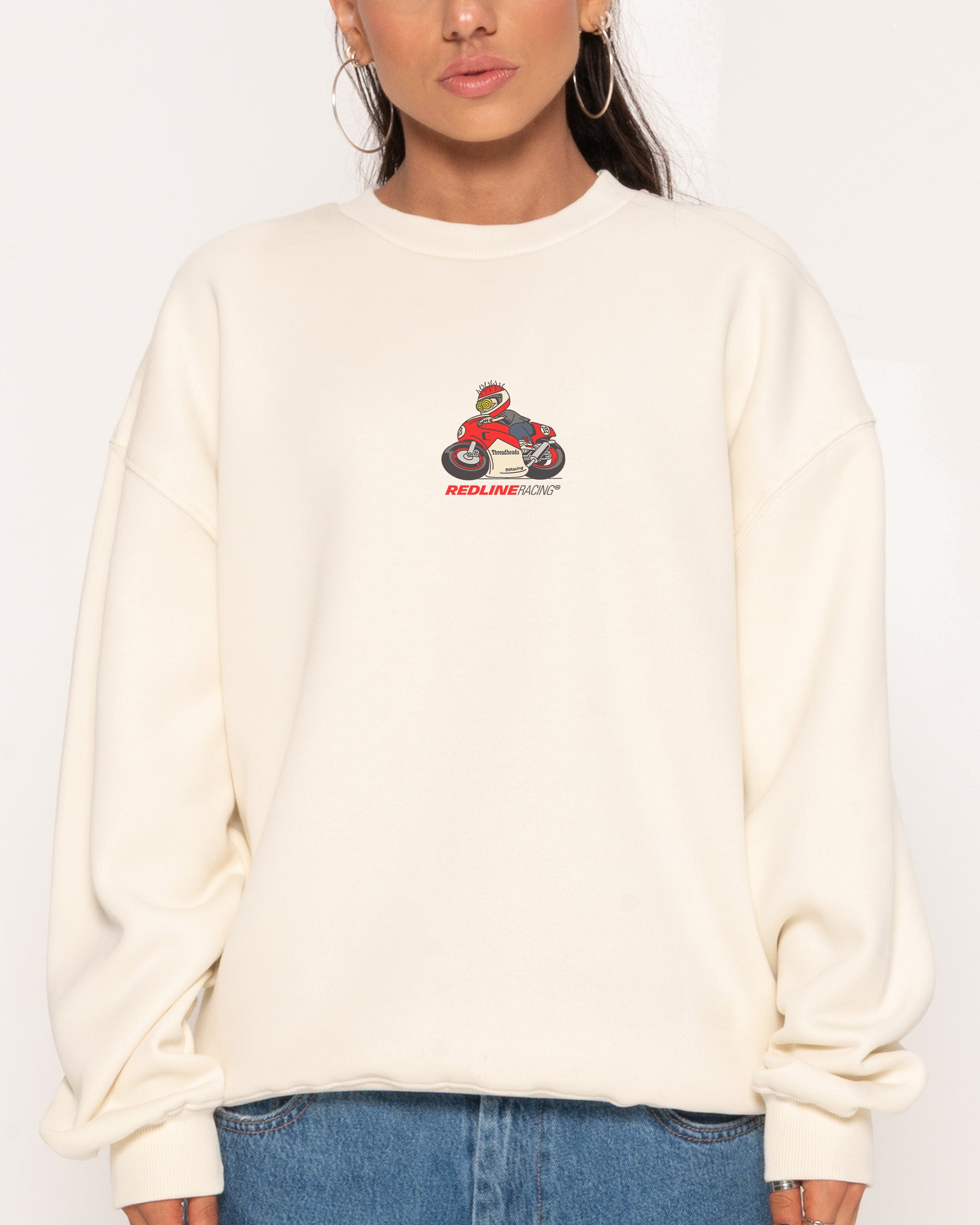 Redline Racing Natural Sweatshirt