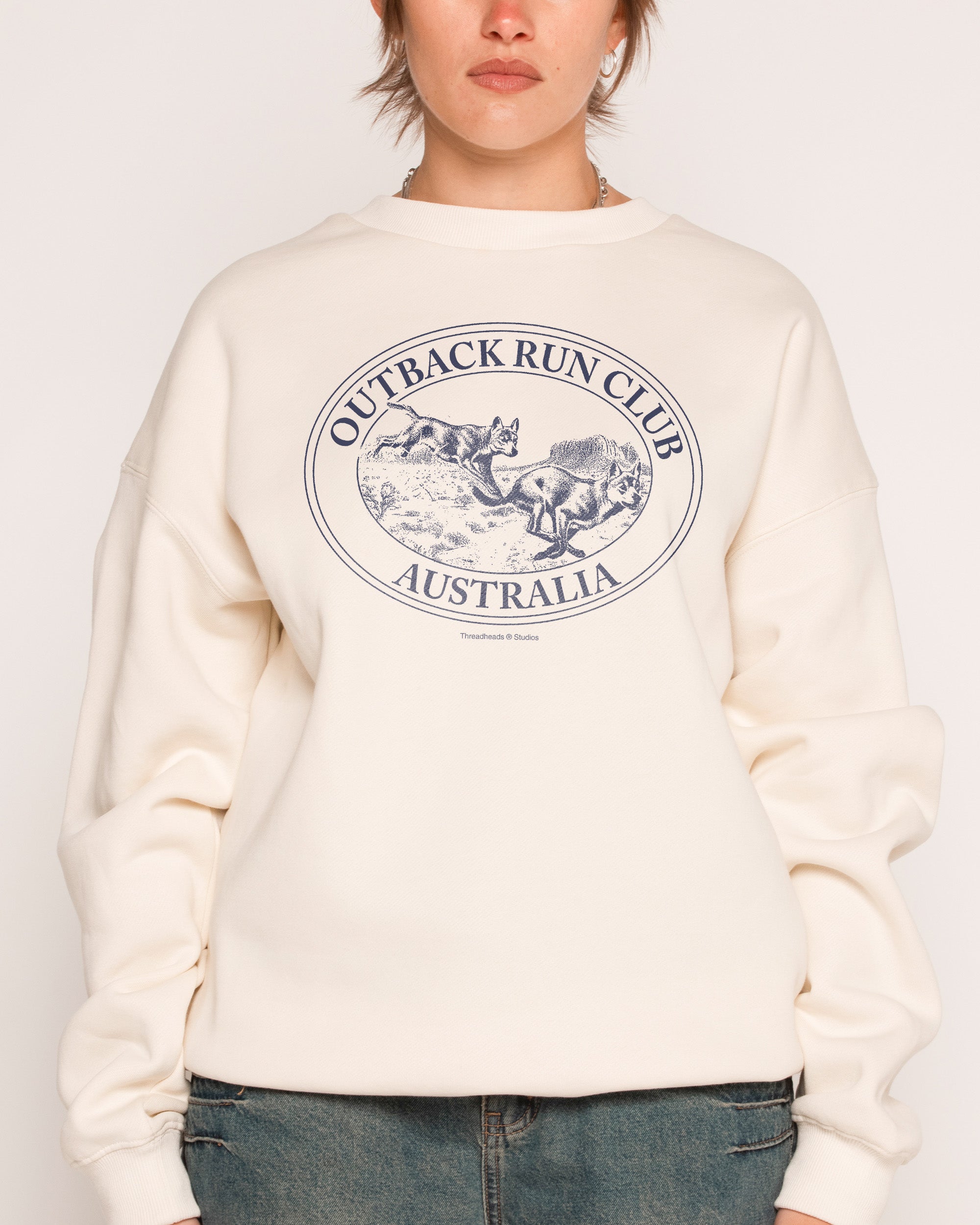 Dingo Outback Run Club Sweatshirt Australia Threadheads Online