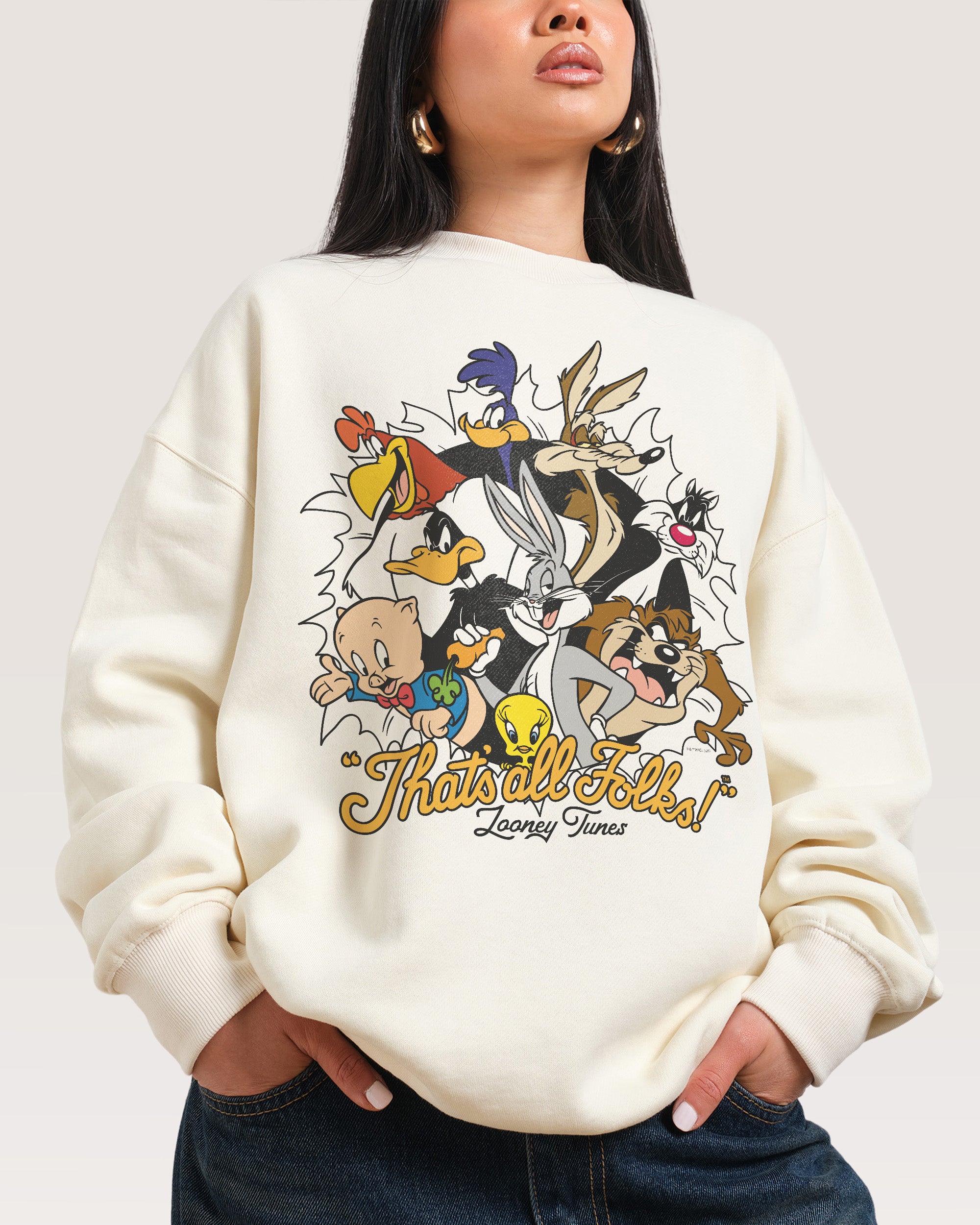 Looney Tunes The Folks Sweatshirt Australia Threadheads Online