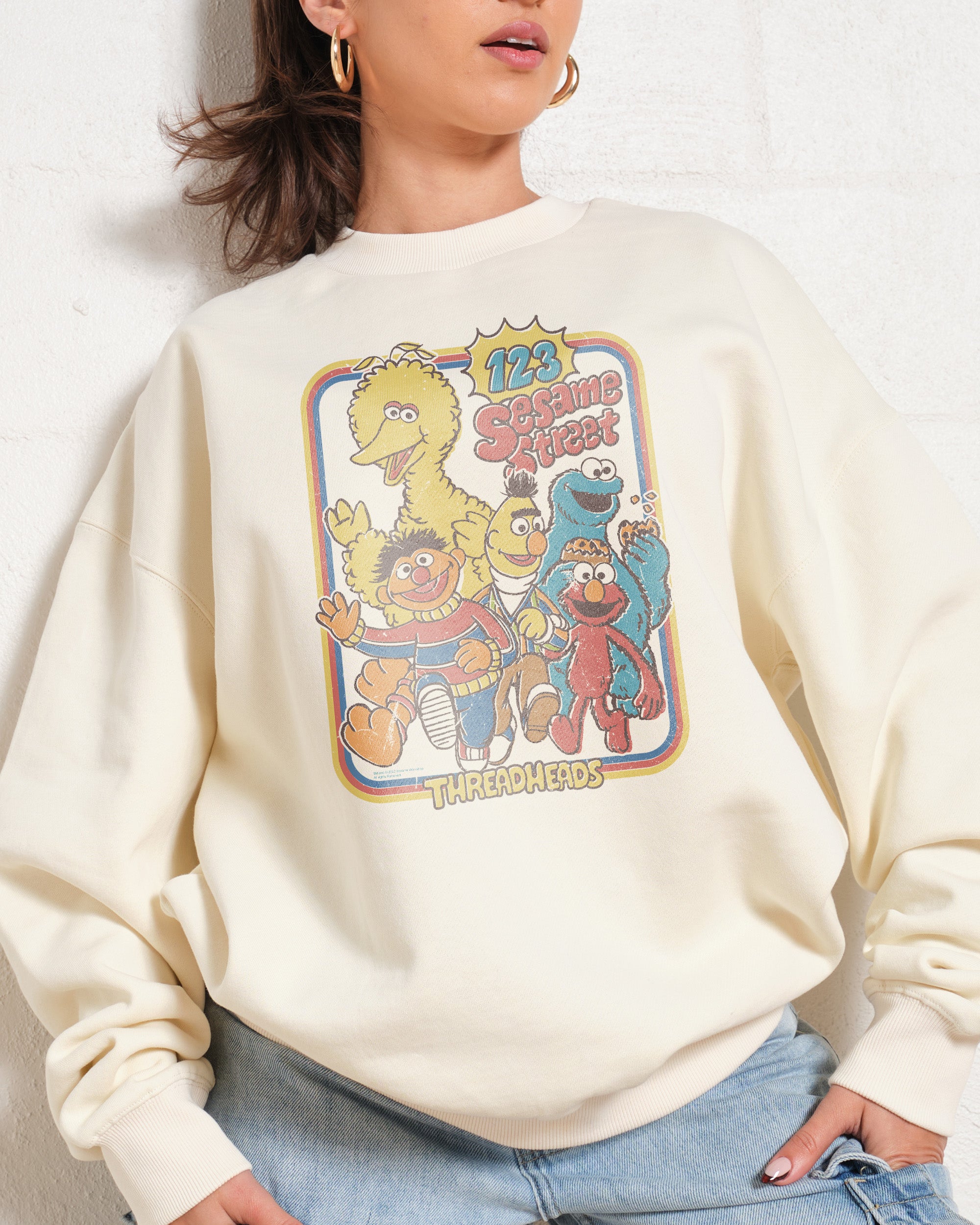 123 Sesame St Sweatshirt Australia Online