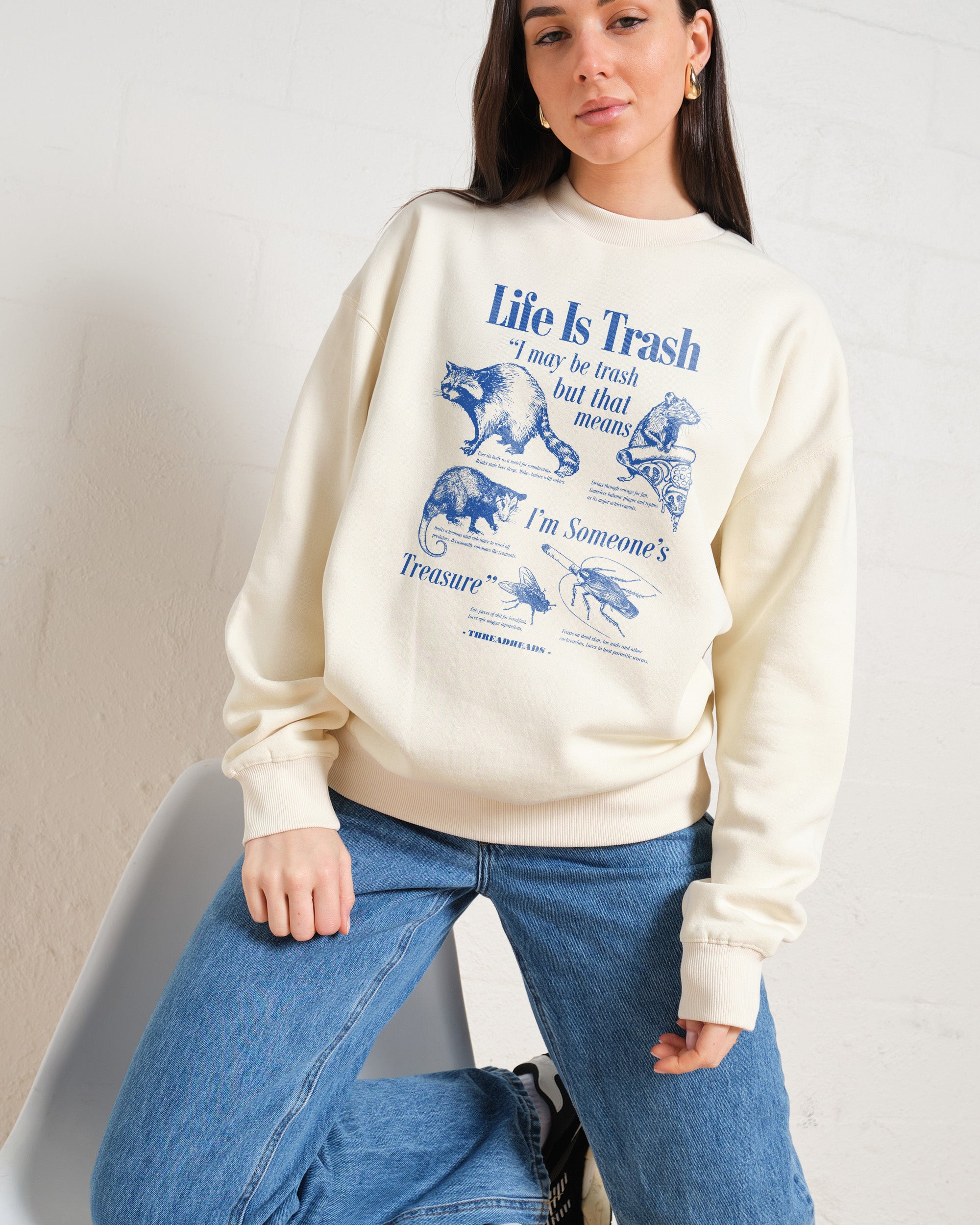 Life Is Trash Sweatshirt Australia Online