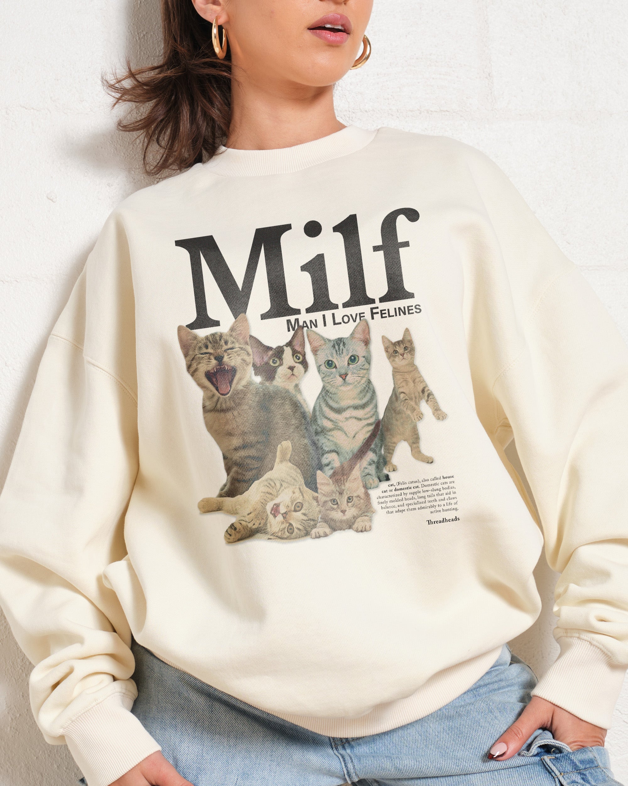 Man I Love Felines Jumper Australia Online