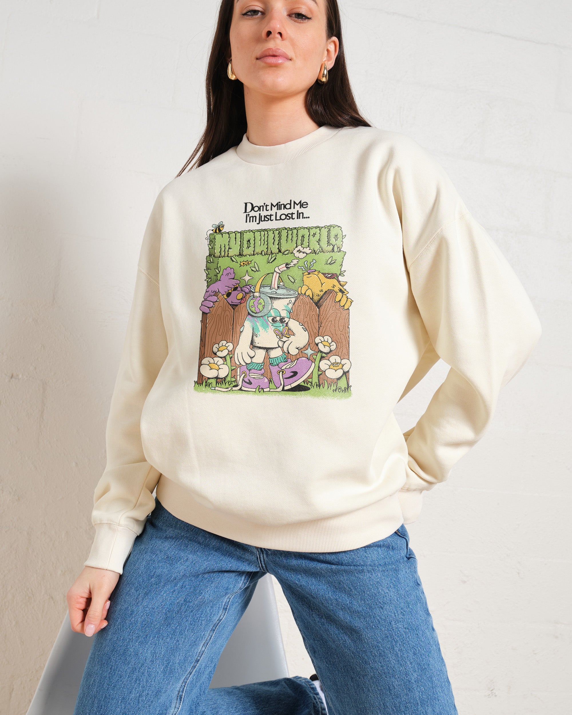 In My Own World Sweatshirt Australia Online