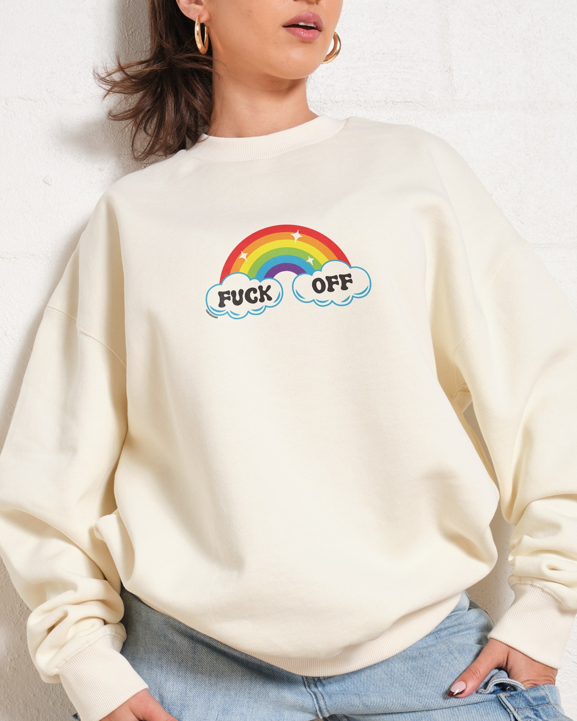 Fk Off Rainbow Sweatshirt Australia Online