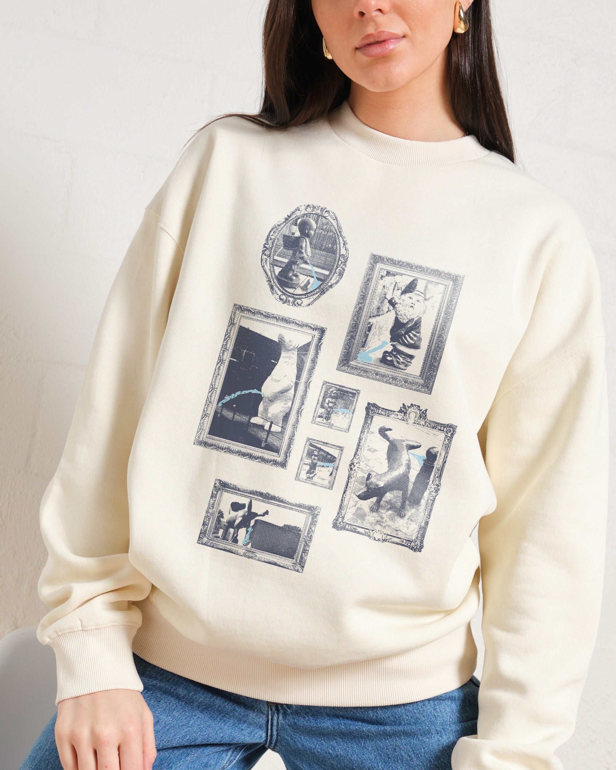 Pissing Statues Sweatshirt