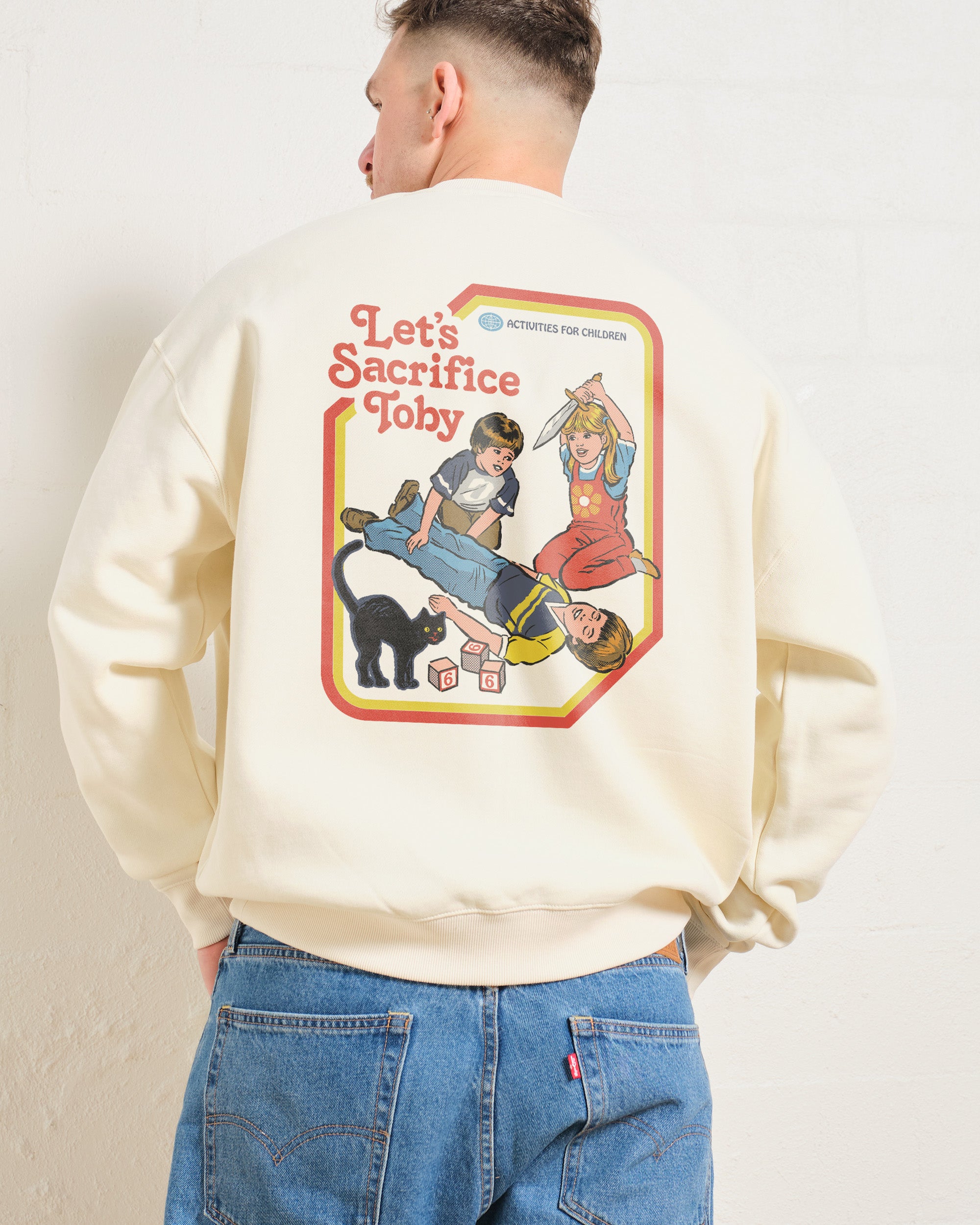 Let's Sacrifice Toby Front and Back Sweatshirt Australia Online