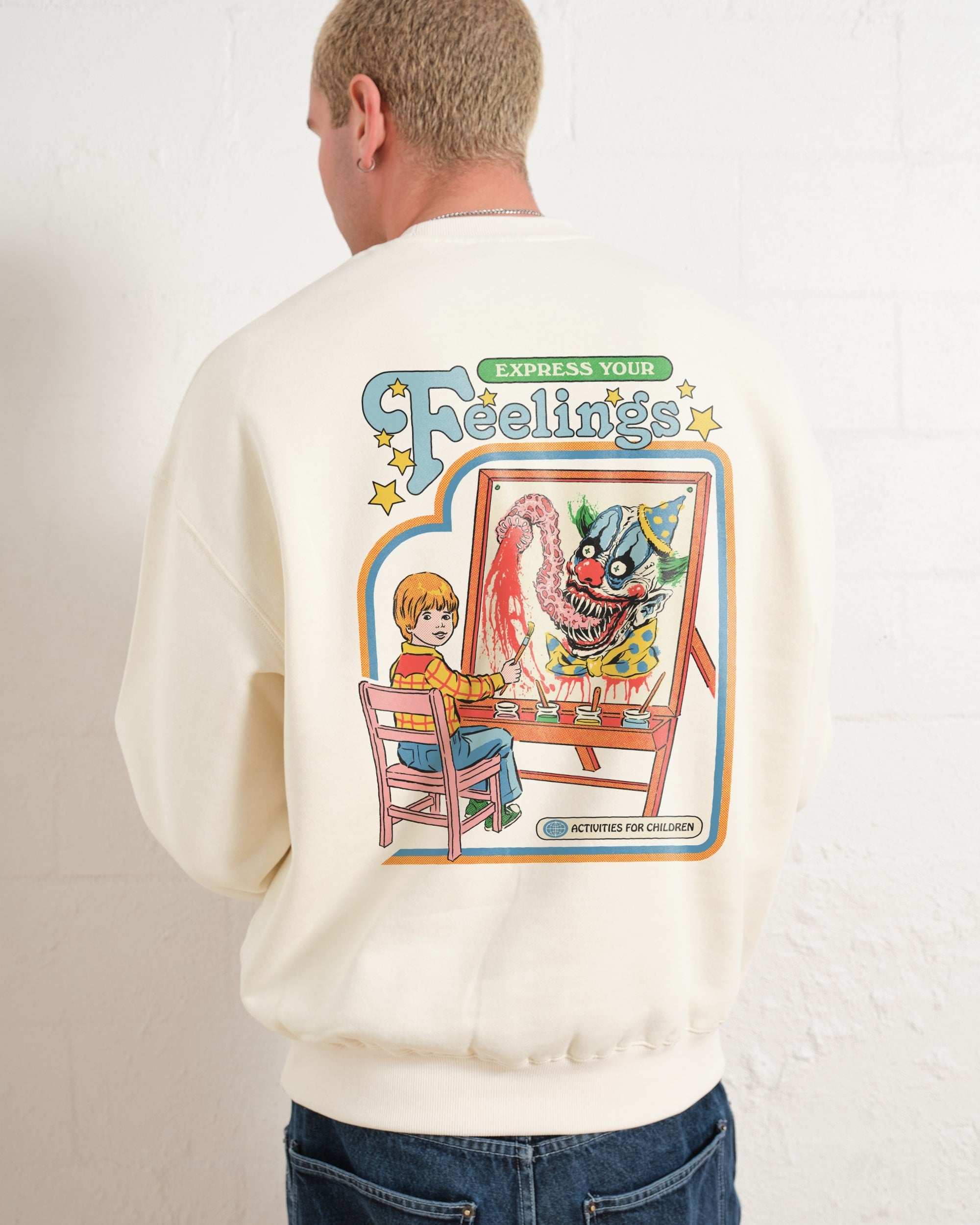 Express Your Feelings Front and Back Sweatshirt Australia Online