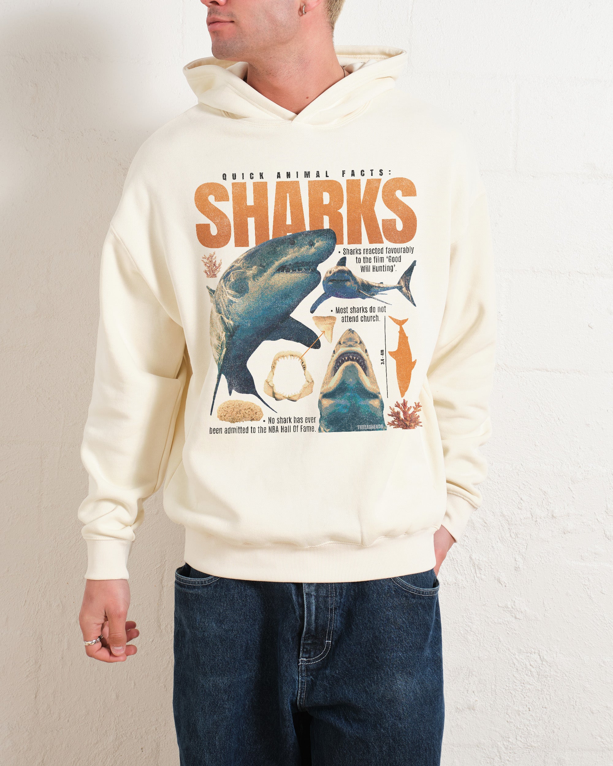 Quick Animal Facts - Sharks Hoodie Australia Online Threadheads