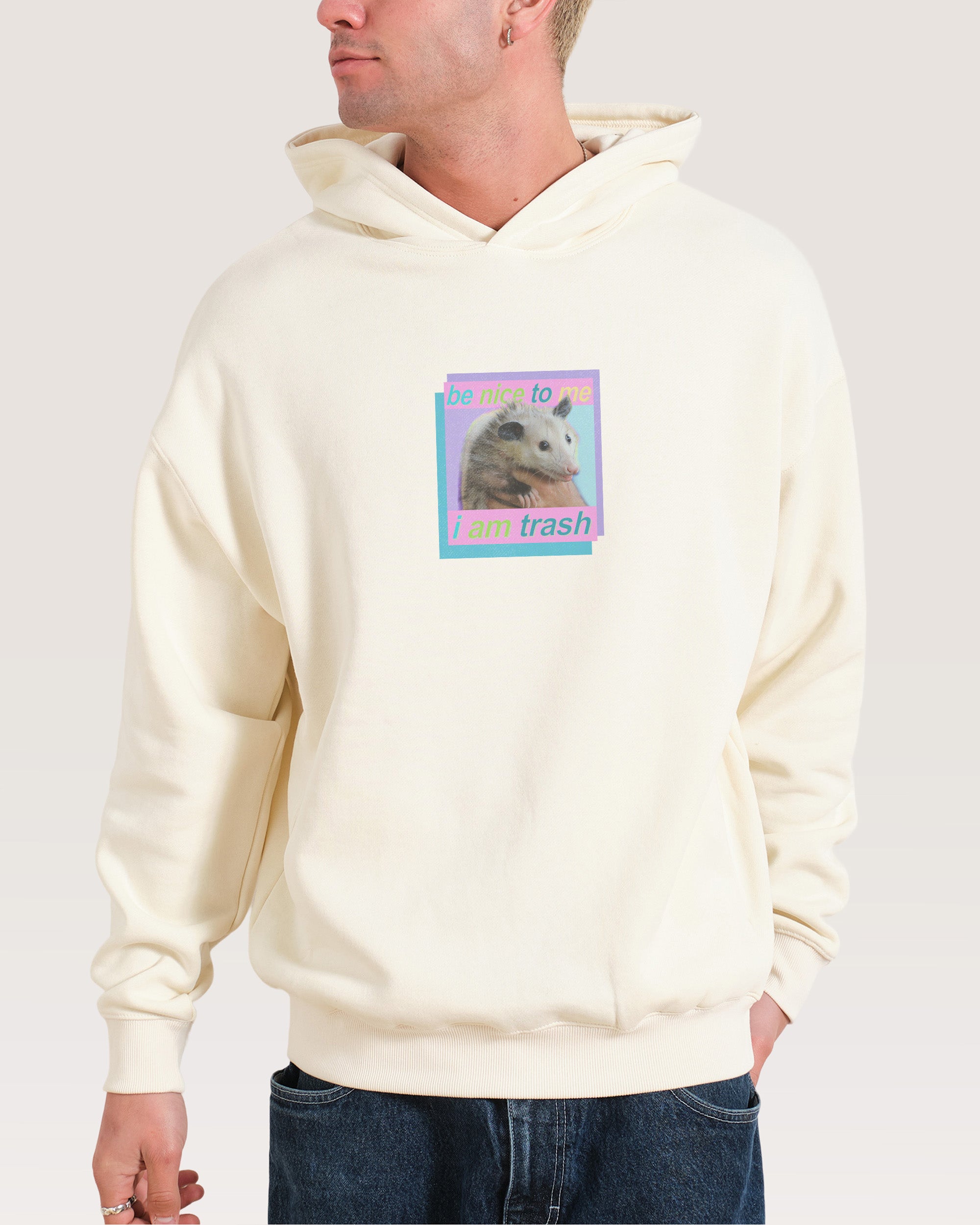 Be Nice to Me Natural Hoodie