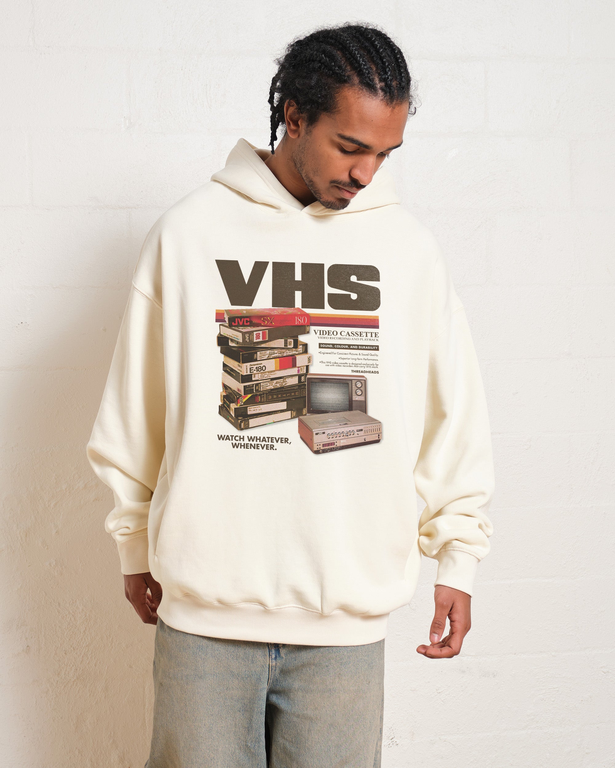 Vintage VHS Tapes Hoodie Australia Online