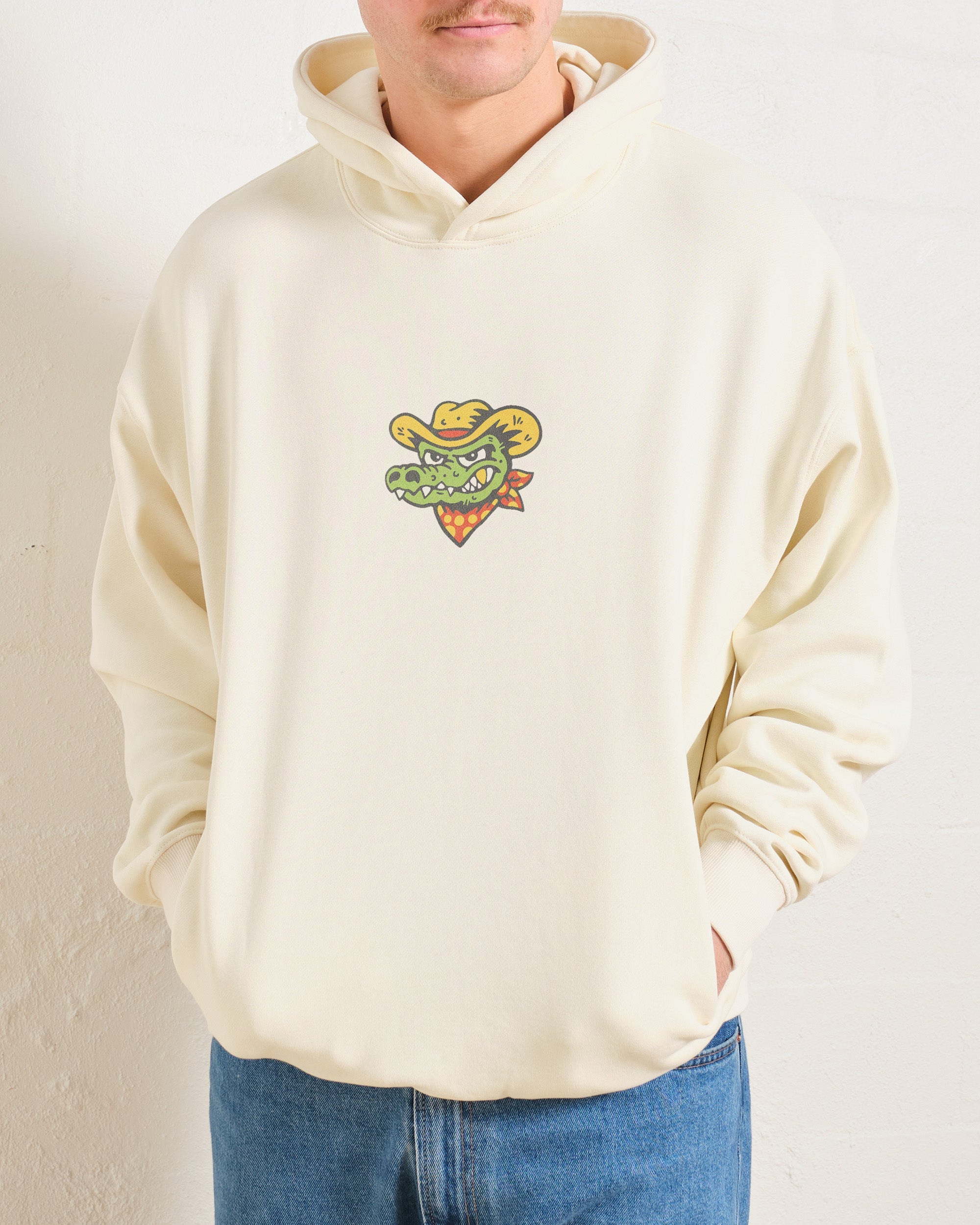 Yee Haw Crocodile Hoodie Australia Online Natural